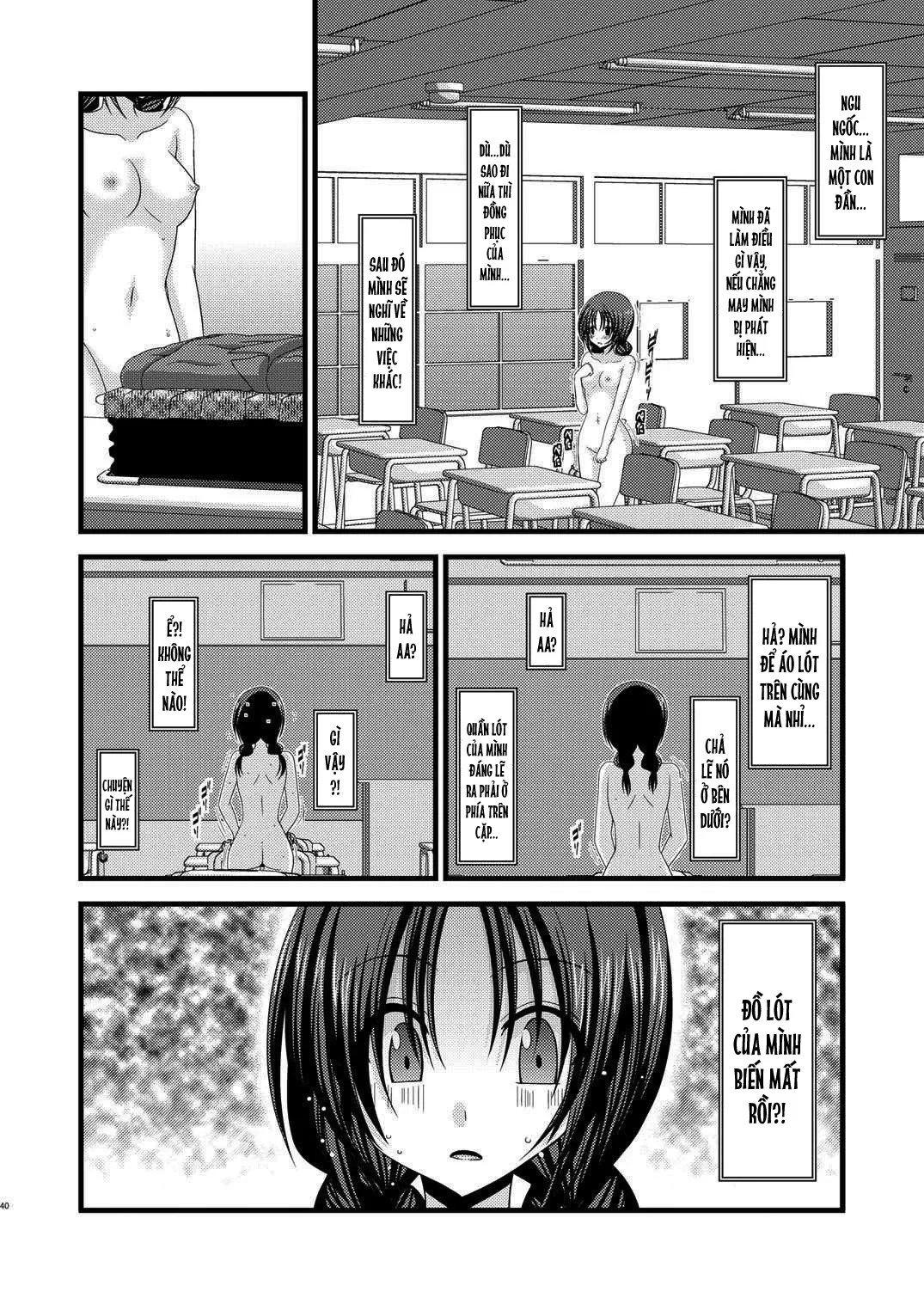 HentaiVN.net - Ảnh 39 - Nhật Ký Thiếu Nữ Khỏa Thân [Roshutsu Shoujo Nikki; Exhibitionist Girl Diary] - Chương 2