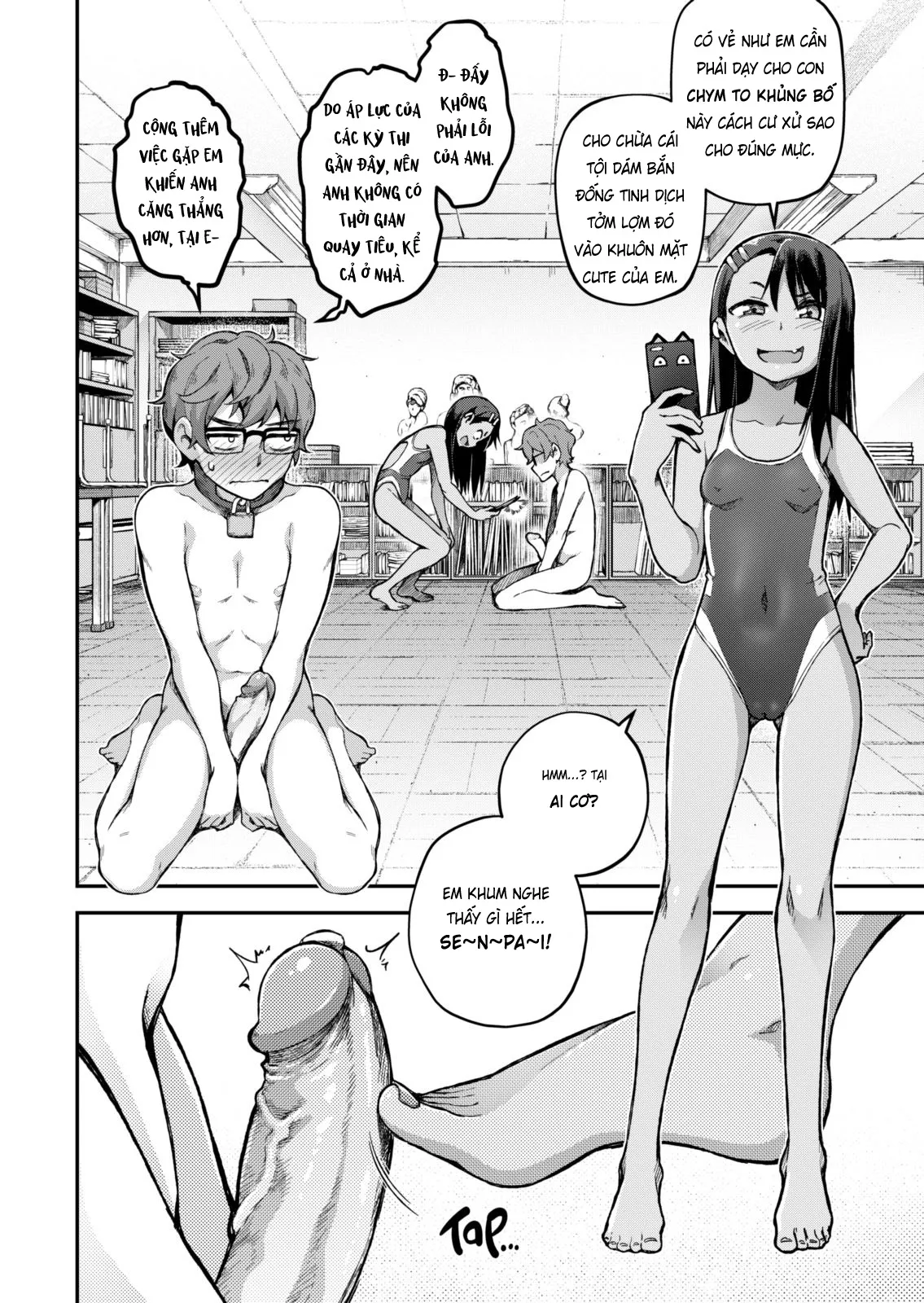 HentaiVN.net - Ảnh 11 - Trò đùa tai hại của Nagatoro [The Joy of Breeding; GeeWhy; Ijiranaide, Nagatoro-san] - Oneshot?