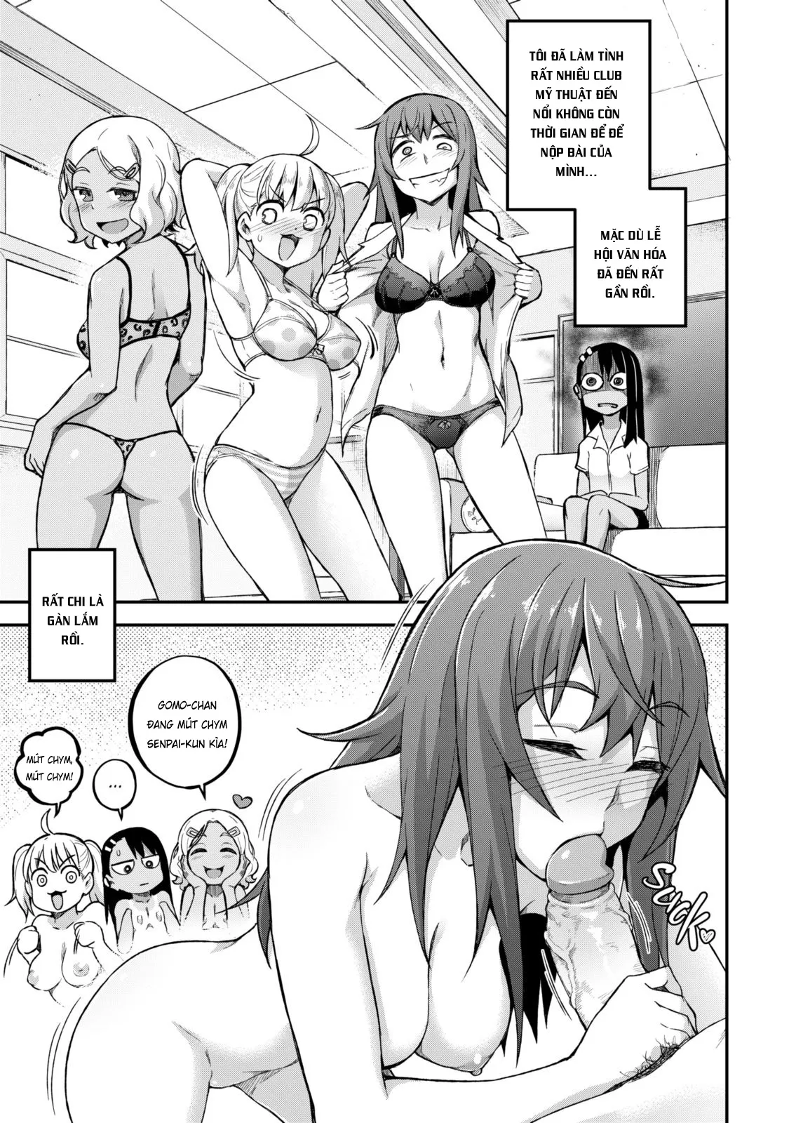 HentaiVN.net - Ảnh 30 - Trò đùa tai hại của Nagatoro [The Joy of Breeding; GeeWhy; Ijiranaide, Nagatoro-san] - Oneshot?