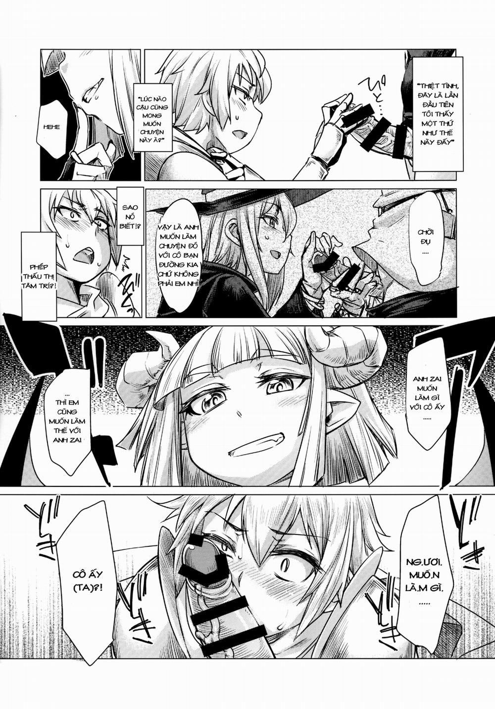 HentaiVN.net - Ảnh 3 - Succubus Molesting a Knight with Her Cock [ちんちんサキュバスが騎士ケッを弄るヤッ] - Oneshot