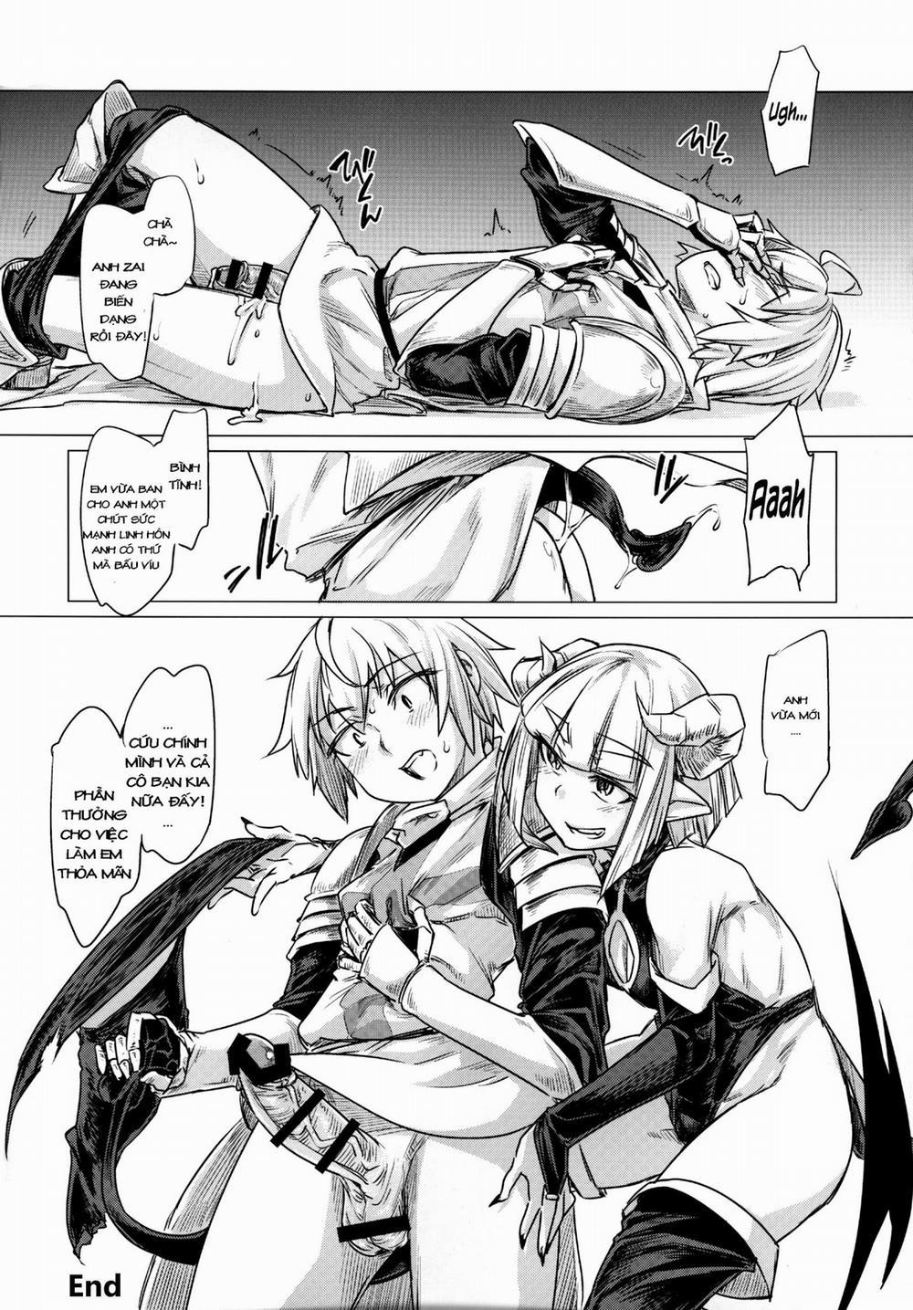 HentaiVN.net - Ảnh 8 - Succubus Molesting a Knight with Her Cock [ちんちんサキュバスが騎士ケッを弄るヤッ] - Oneshot