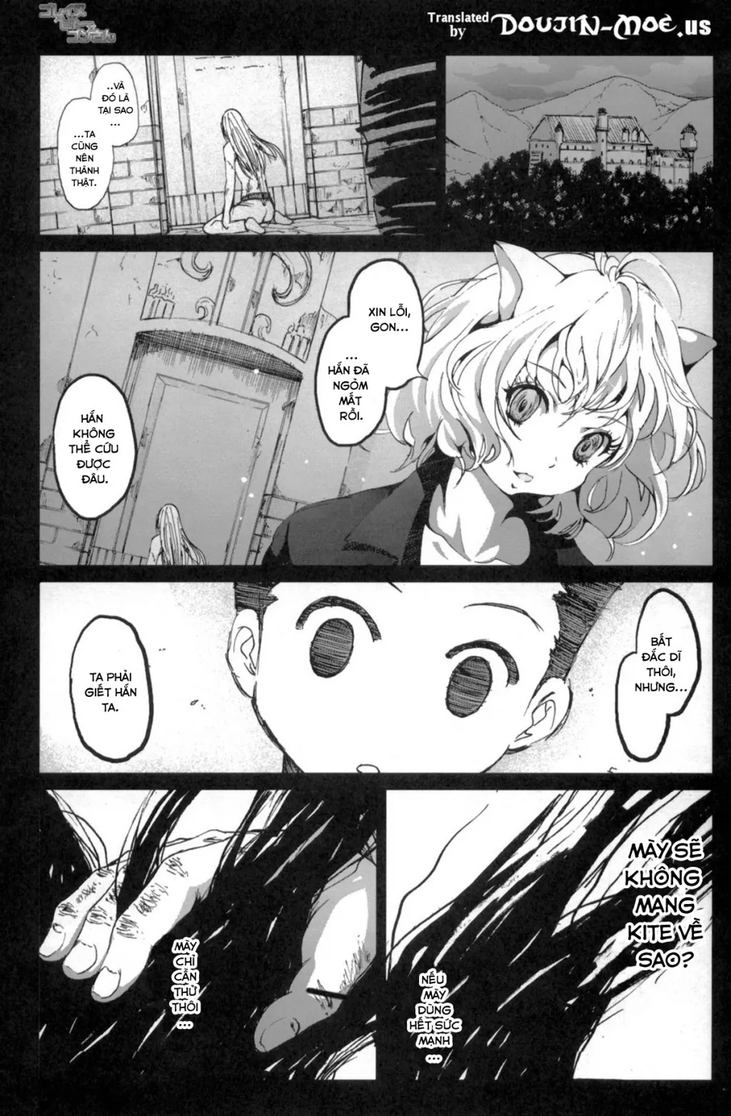 HentaiVN.net - Ảnh 3 - Đánh đổi của sức mạnh! (Hunter x Hunter) [Goreinu x Pitou x Gon-san] - Oneshot