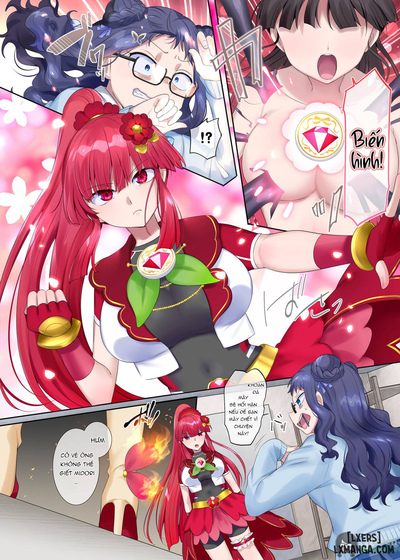 HentaiVN.net - Ảnh 27 - Mugen Seiki EX-Phantom season 2 ~Kokoro o Otosareru Hiiro no Mahou Shoujo~ - Oneshot