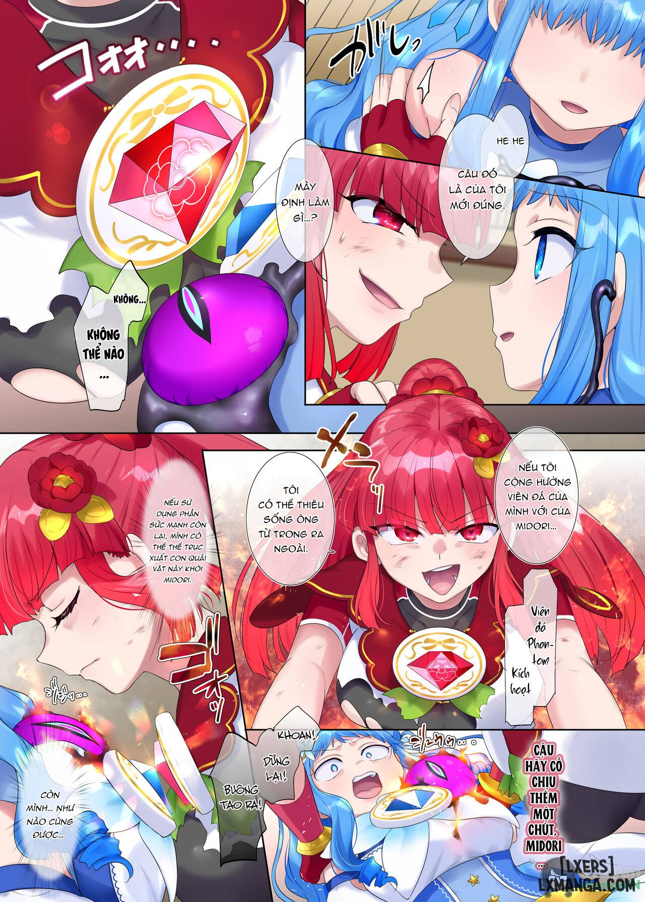 HentaiVN.net - Ảnh 36 - Mugen Seiki EX-Phantom season 2 ~Kokoro o Otosareru Hiiro no Mahou Shoujo~ - Oneshot