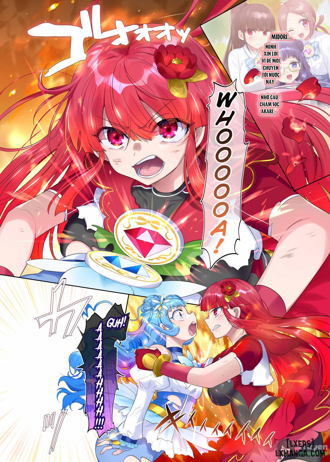HentaiVN.net - Ảnh 37 - Mugen Seiki EX-Phantom season 2 ~Kokoro o Otosareru Hiiro no Mahou Shoujo~ - Oneshot