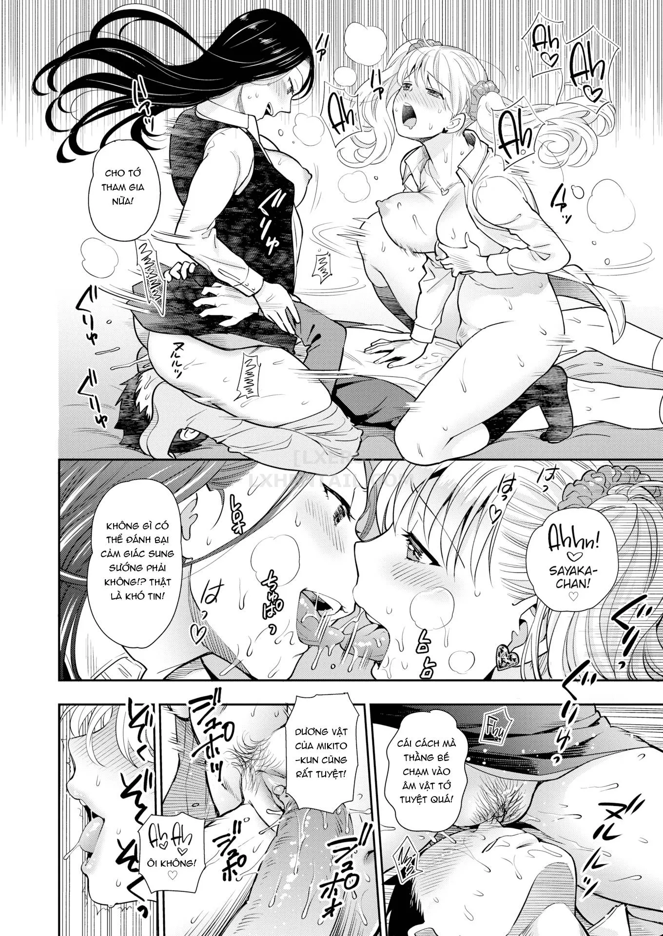 HentaiVN.net - Ảnh 21 - Doutei Otouto to Bitch Ane [The cherry boy with Bitch sister.] - Chap 3