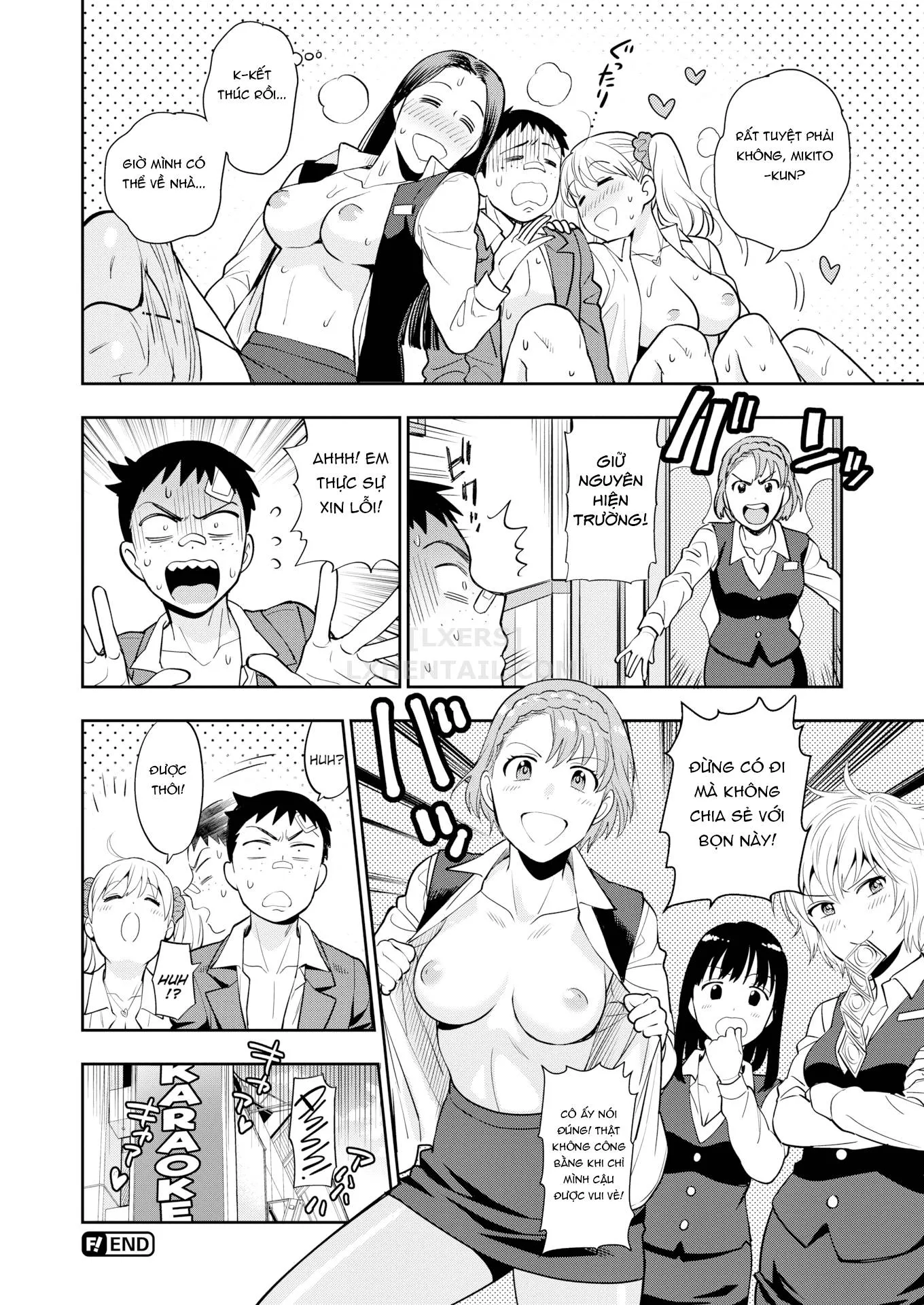 HentaiVN.net - Ảnh 23 - Doutei Otouto to Bitch Ane [The cherry boy with Bitch sister.] - Chap 3
