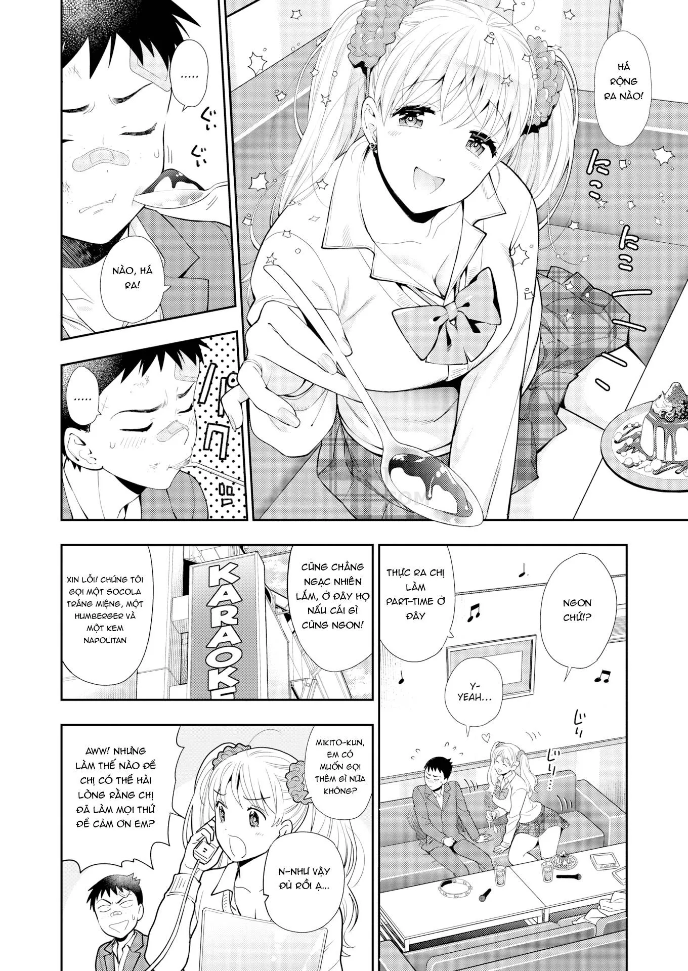 HentaiVN.net - Ảnh 5 - Doutei Otouto to Bitch Ane [The cherry boy with Bitch sister.] - Chap 3