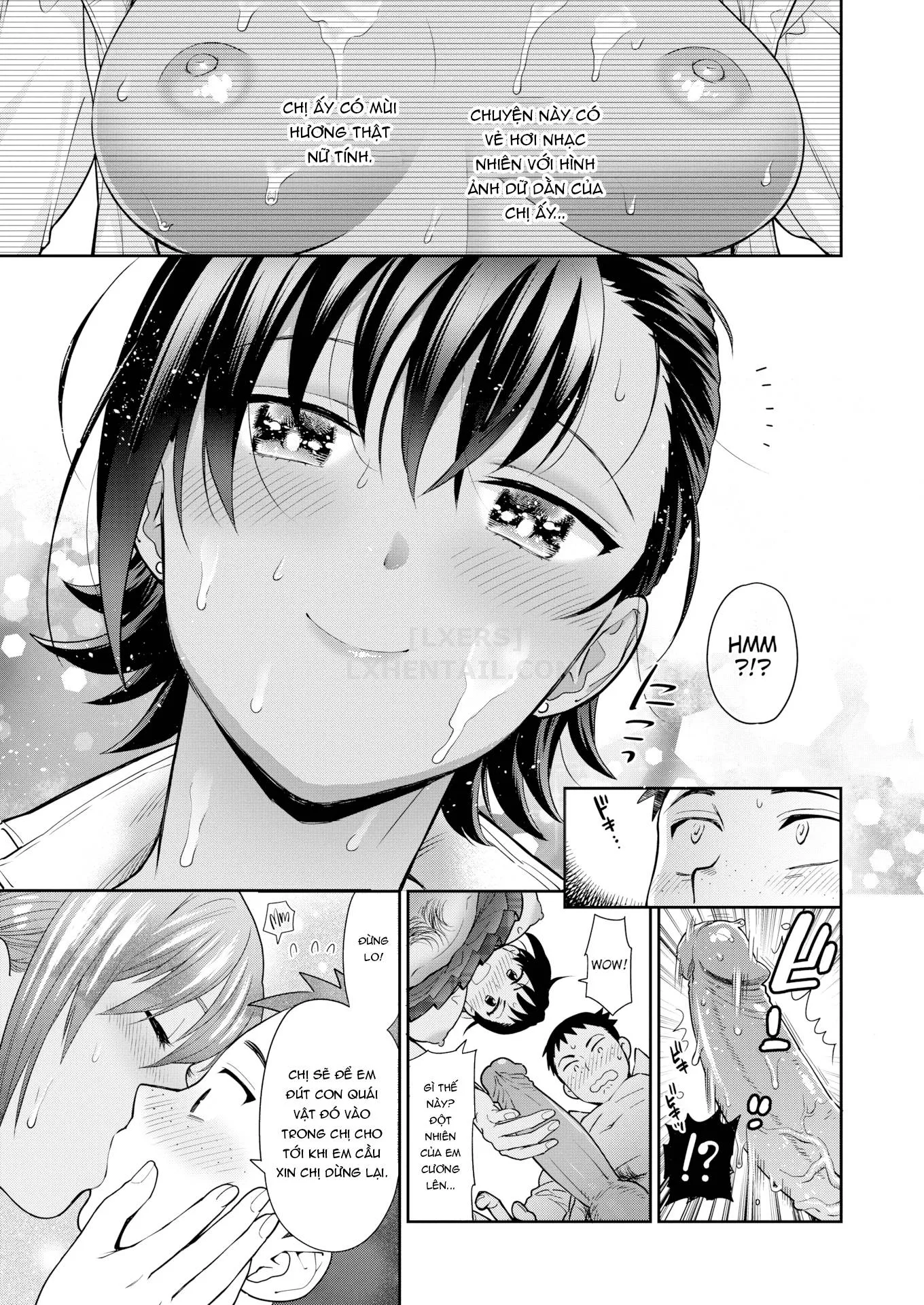 HentaiVN.net - Ảnh 14 - Doutei Otouto to Bitch Ane [The cherry boy with Bitch sister.] - Chap 4