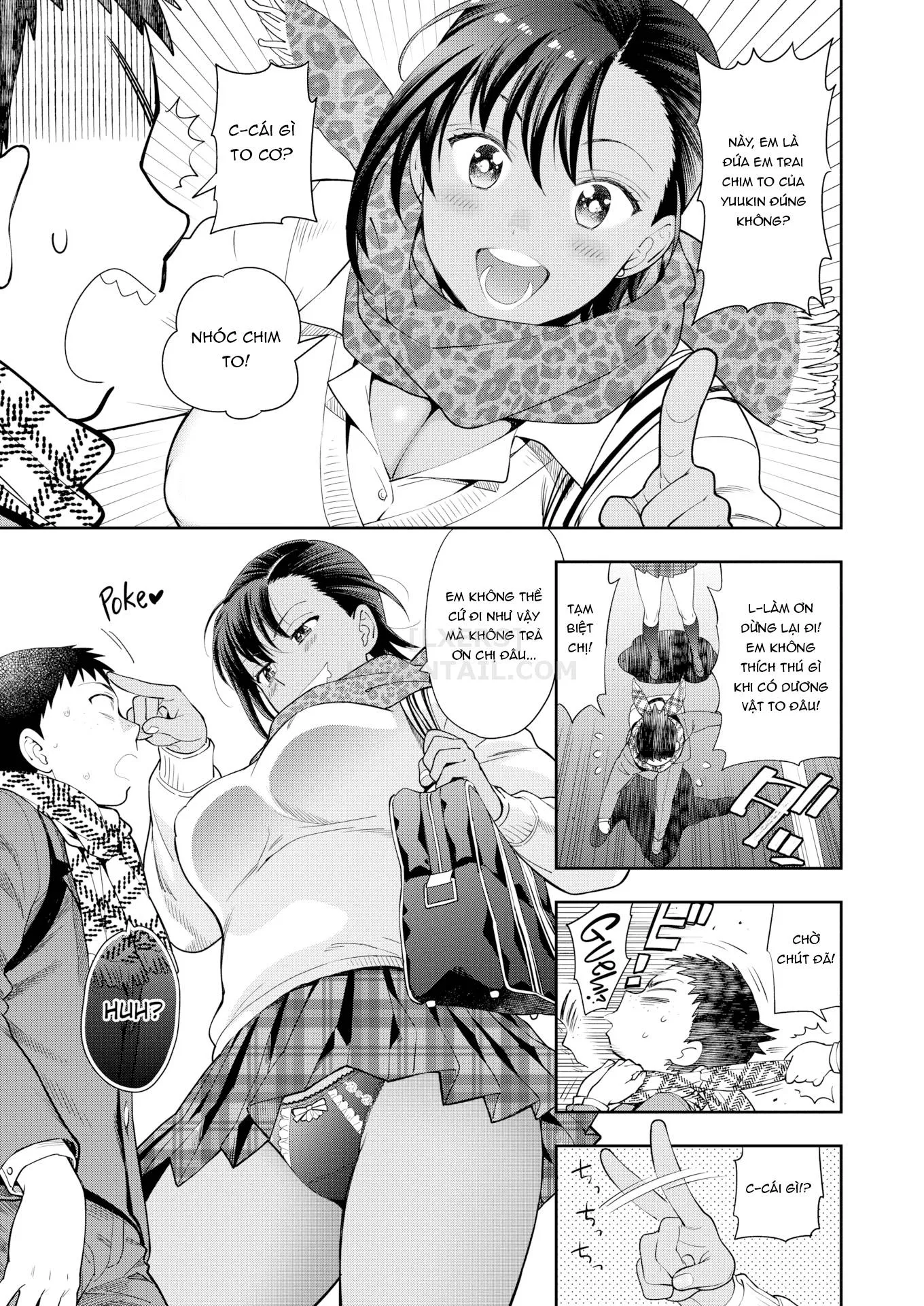 HentaiVN.net - Ảnh 6 - Doutei Otouto to Bitch Ane [The cherry boy with Bitch sister.] - Chap 4