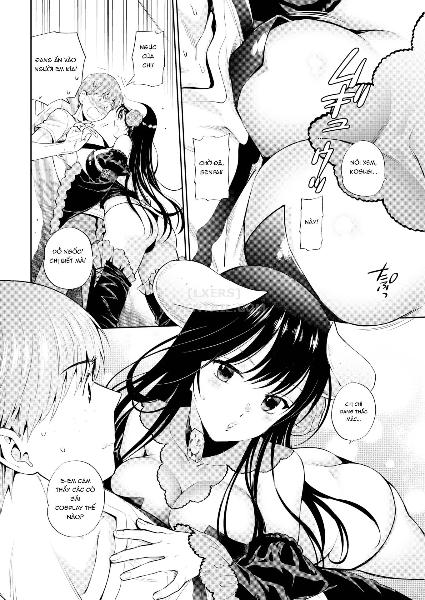 HentaiVN.net - Ảnh 7 - Doutei Otouto to Bitch Ane [The cherry boy with Bitch sister.] - Chap 5