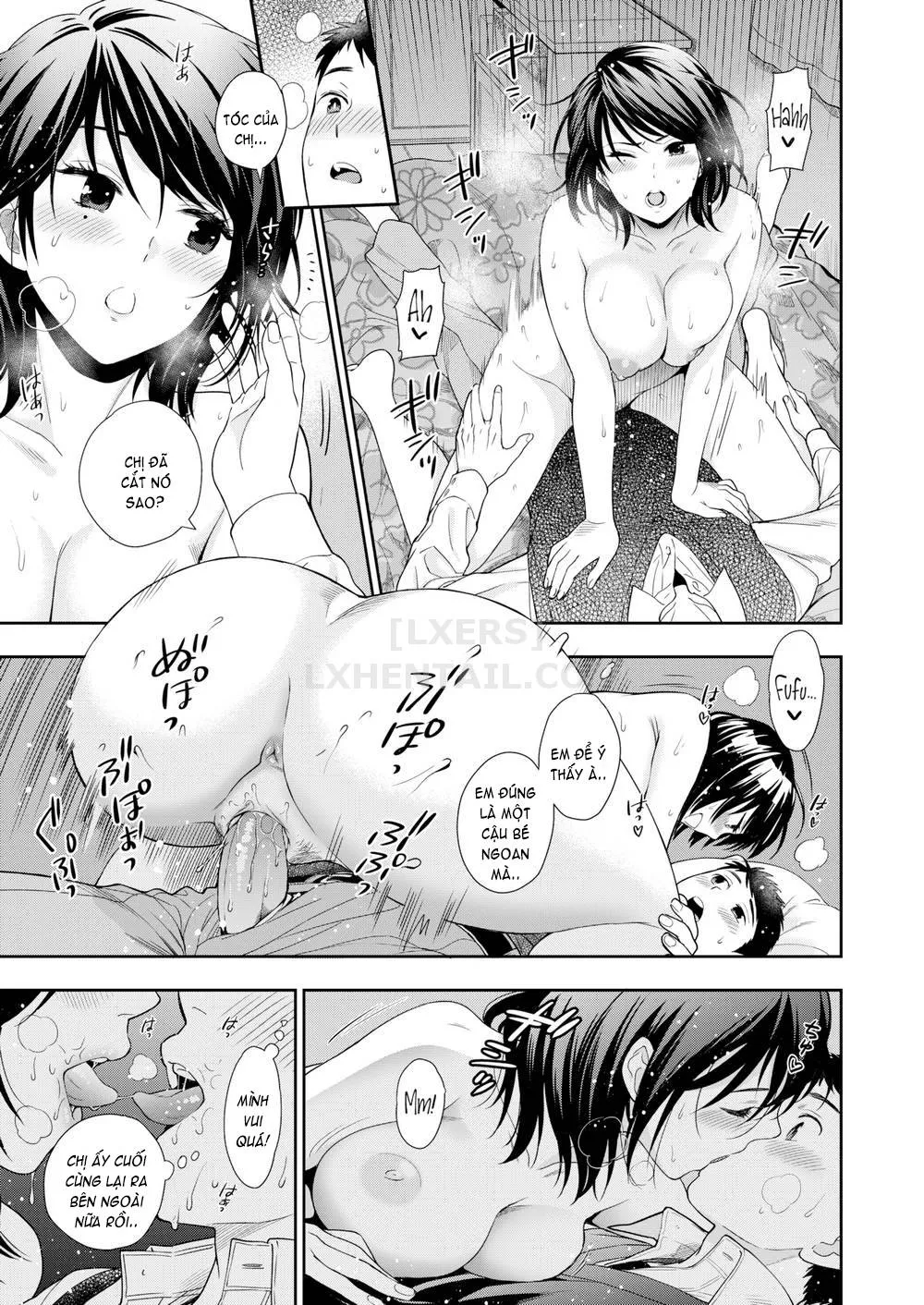 HentaiVN.net - Ảnh 20 - Doutei Otouto to Bitch Ane [The cherry boy with Bitch sister.] - Chap 6