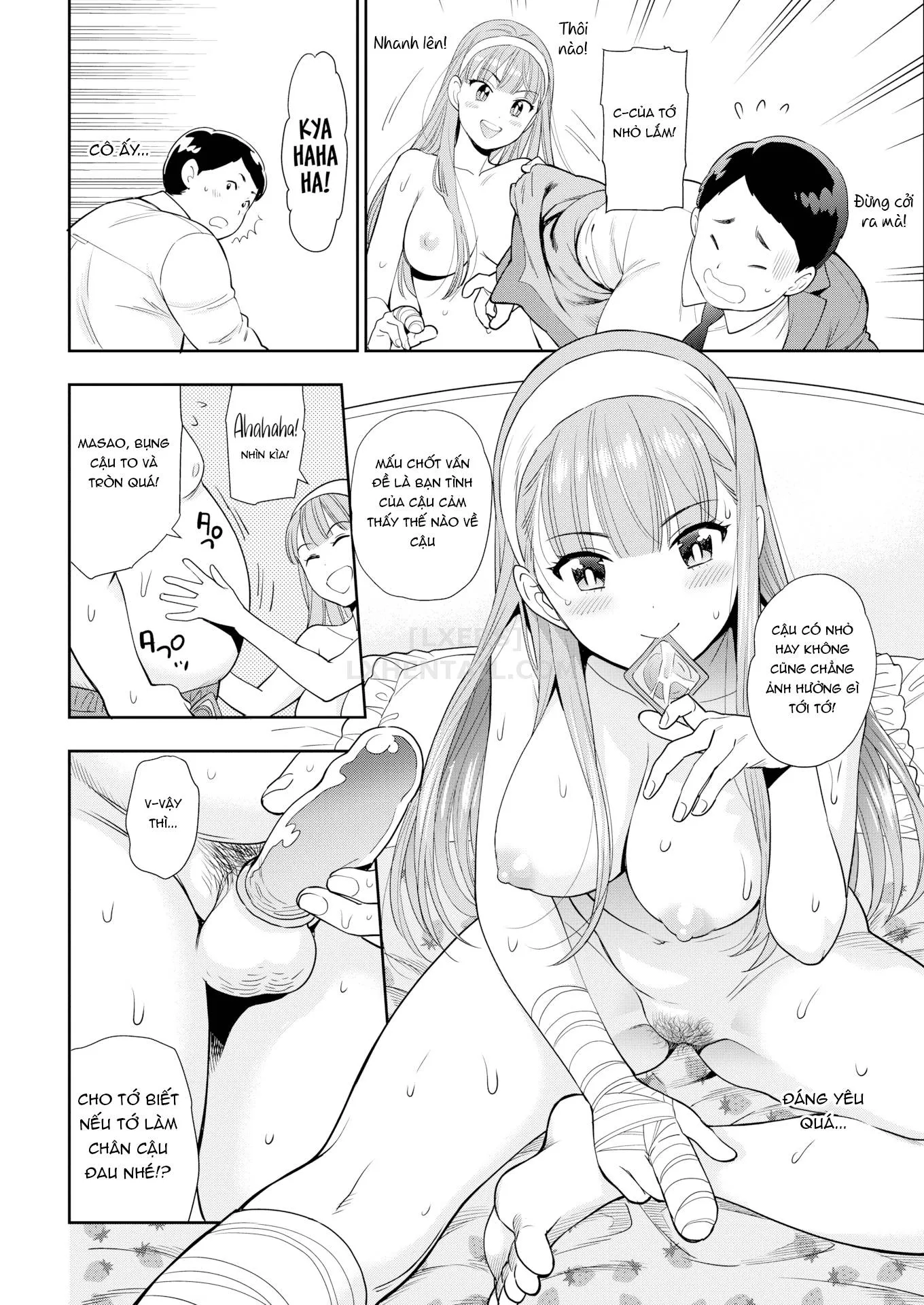 HentaiVN.net - Ảnh 13 - Doutei Otouto to Bitch Ane [The cherry boy with Bitch sister.] - Chap 7