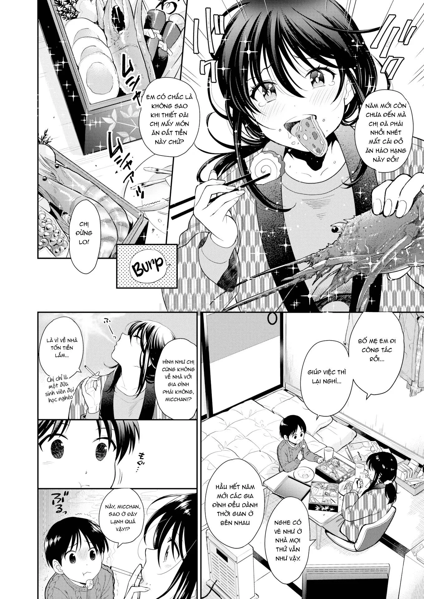 HentaiVN.net - Ảnh 5 - Doutei Otouto to Bitch Ane [The cherry boy with Bitch sister.] - Chap 8