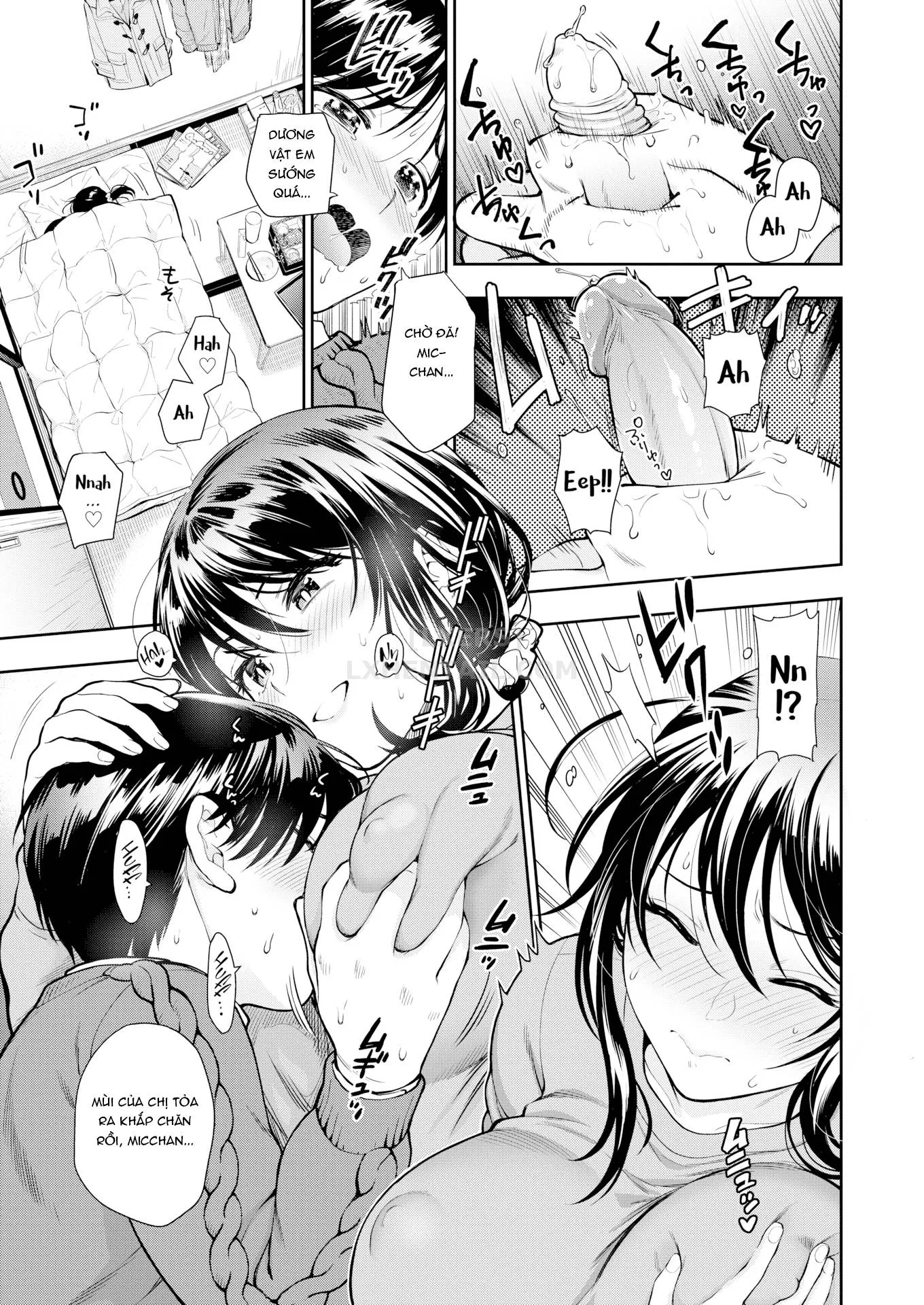 HentaiVN.net - Ảnh 8 - Doutei Otouto to Bitch Ane [The cherry boy with Bitch sister.] - Chap 8