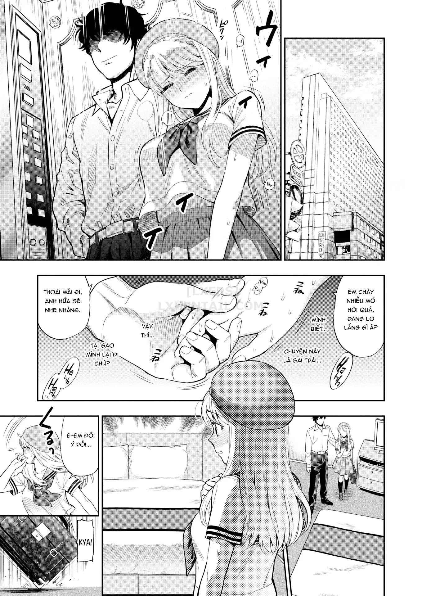 HentaiVN.net - Ảnh 10 - Doutei Otouto to Bitch Ane [The cherry boy with Bitch sister.] - Chap 9