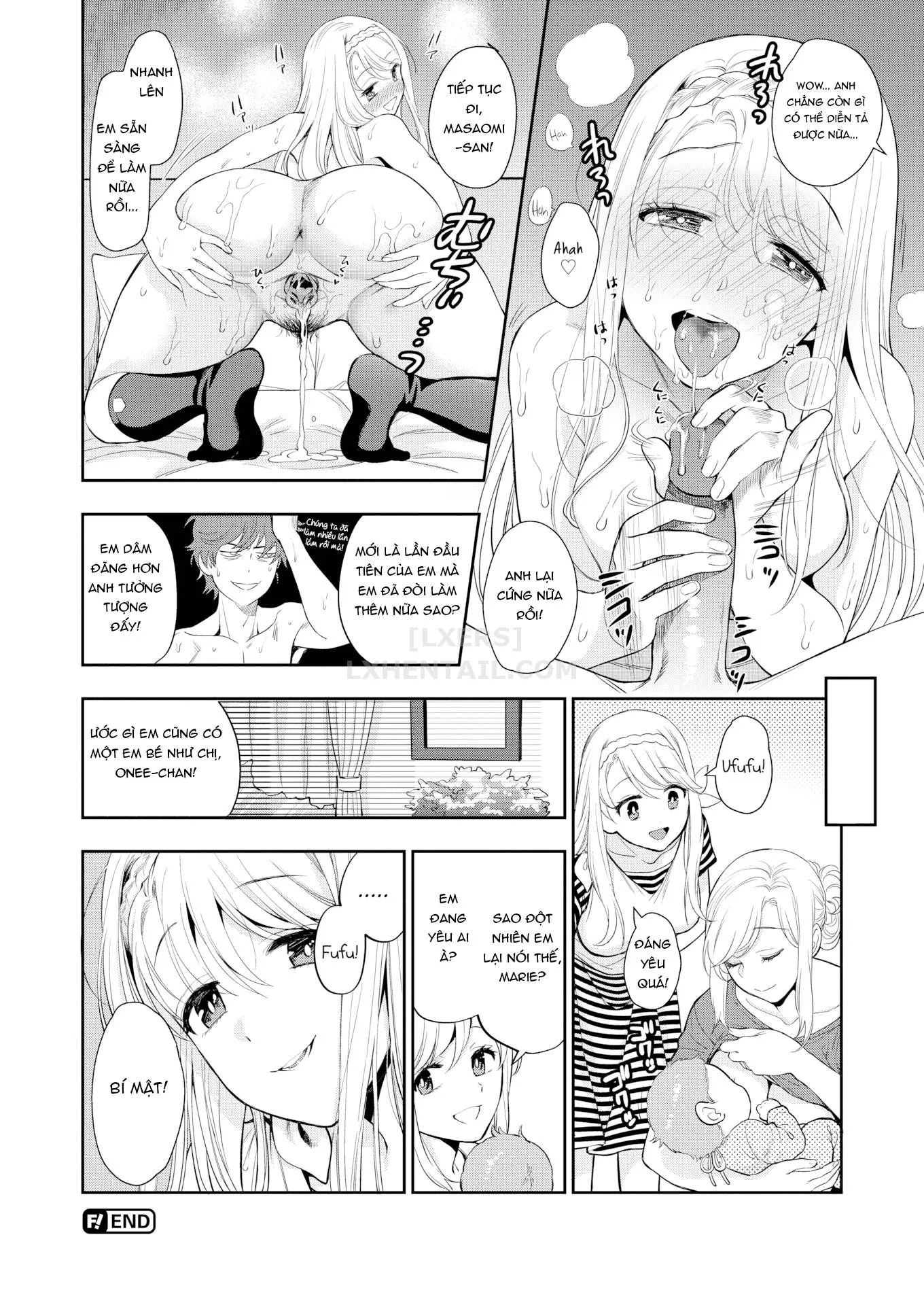 HentaiVN.net - Ảnh 23 - Doutei Otouto to Bitch Ane [The cherry boy with Bitch sister.] - Chap 9