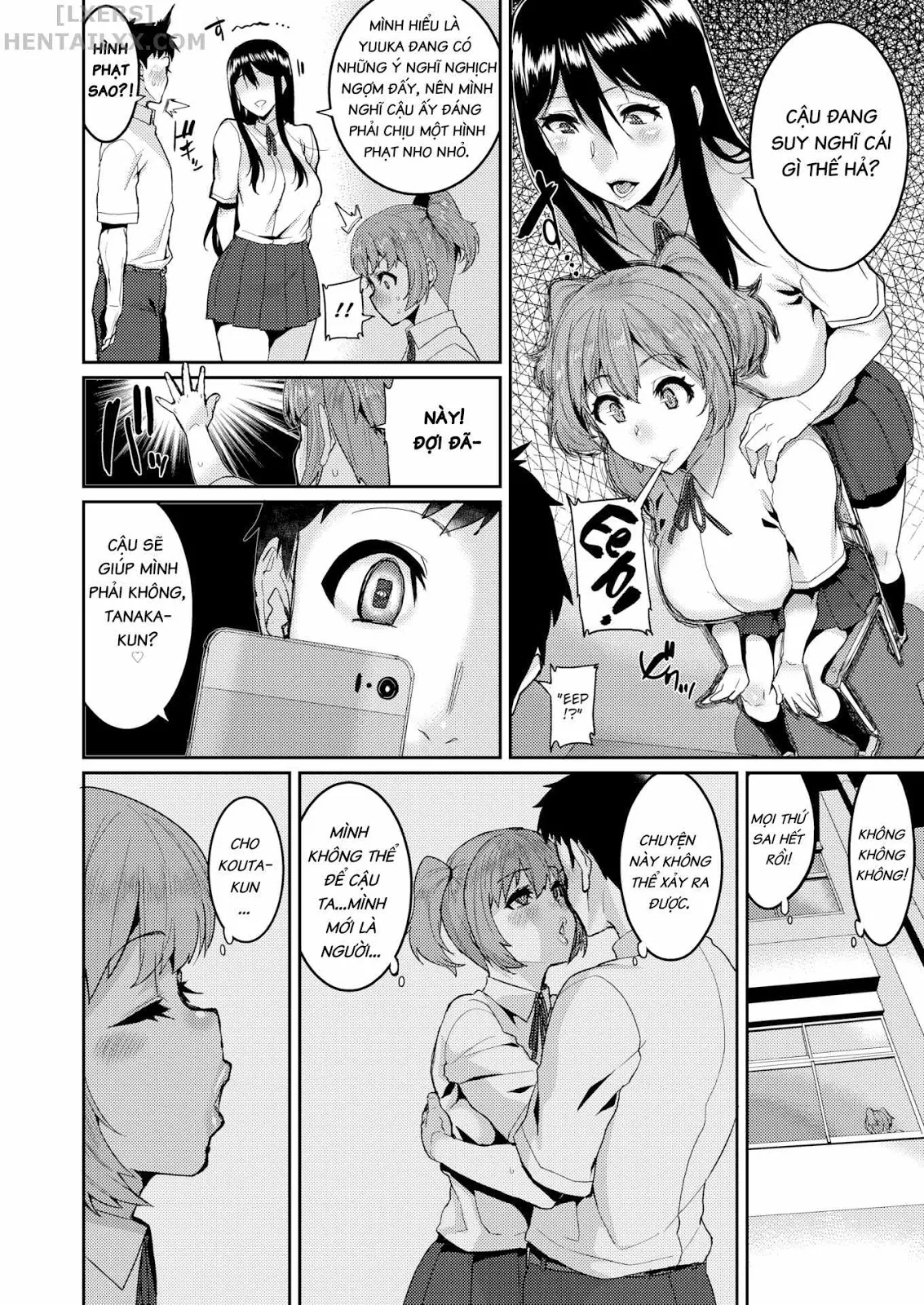 HentaiVN.net - Ảnh 13 - Hình phạt lên đỉnh điên cuồng [Let’s Just Get It Over With] - Oneshot