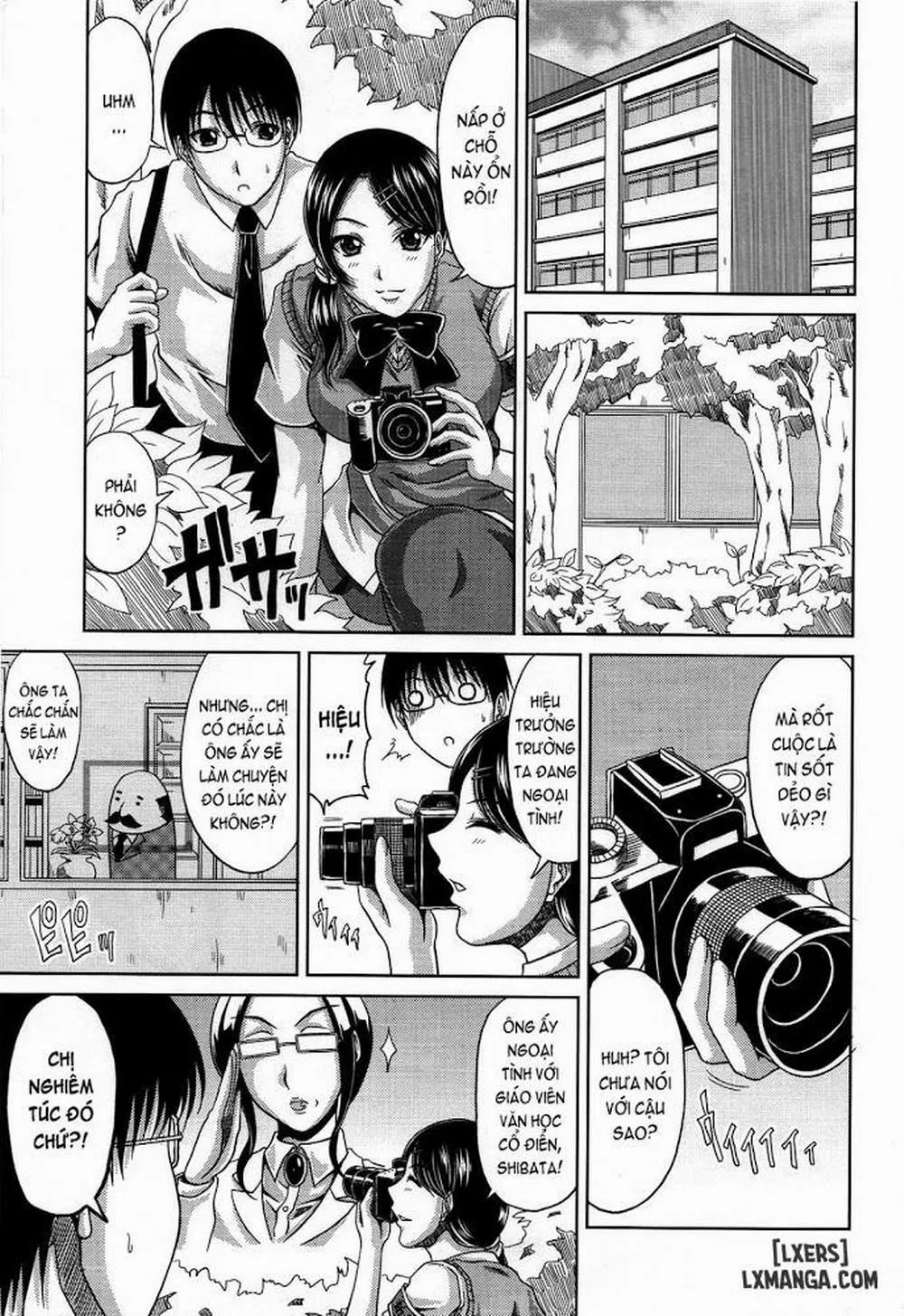 HentaiVN.net - Ảnh 4 - Bitch Hi School - Chương 4