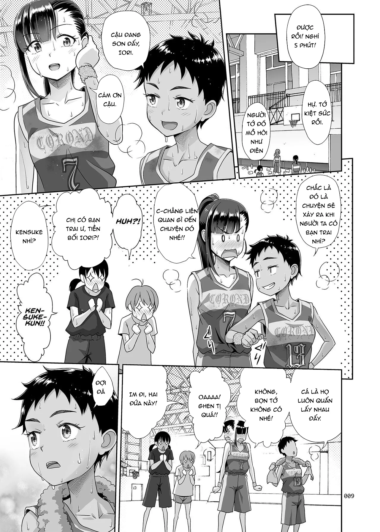 HentaiVN.net - Ảnh 8 - Seishidouin no Oshigoto 3 Mushiatsui Taiiku Souko de Iron na Renshuu o Shitemitara Asedaku ni Natta - Oneshot