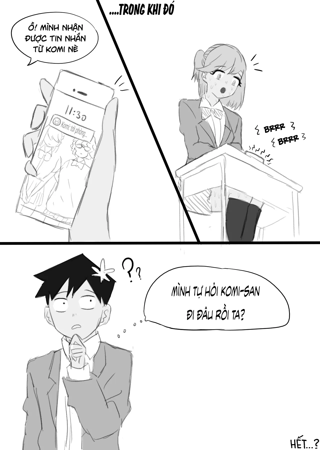HentaiVN.net - Ảnh 26 - Komi-chan Không Thể Cummunicate [Komi can't cummunicate] - Oneshot siêu phẩm