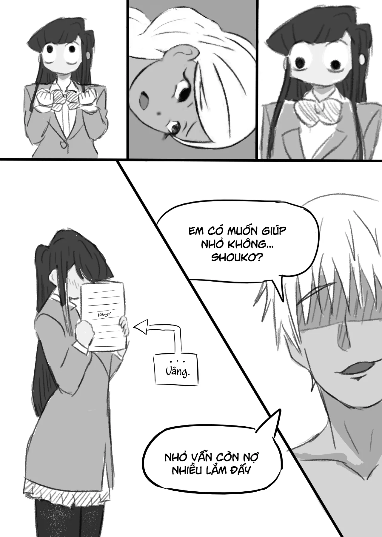 HentaiVN.net - Ảnh 8 - Komi-chan Không Thể Cummunicate [Komi can't cummunicate] - Oneshot siêu phẩm