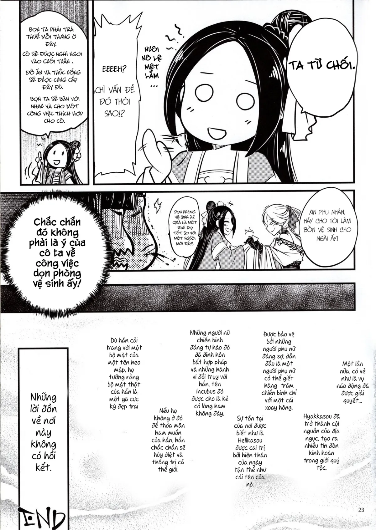 HentaiVN.net - Ảnh 24 - Hyakkasou 4: Akahitomiyasha, Tosuisen no Kyofu - Oneshot