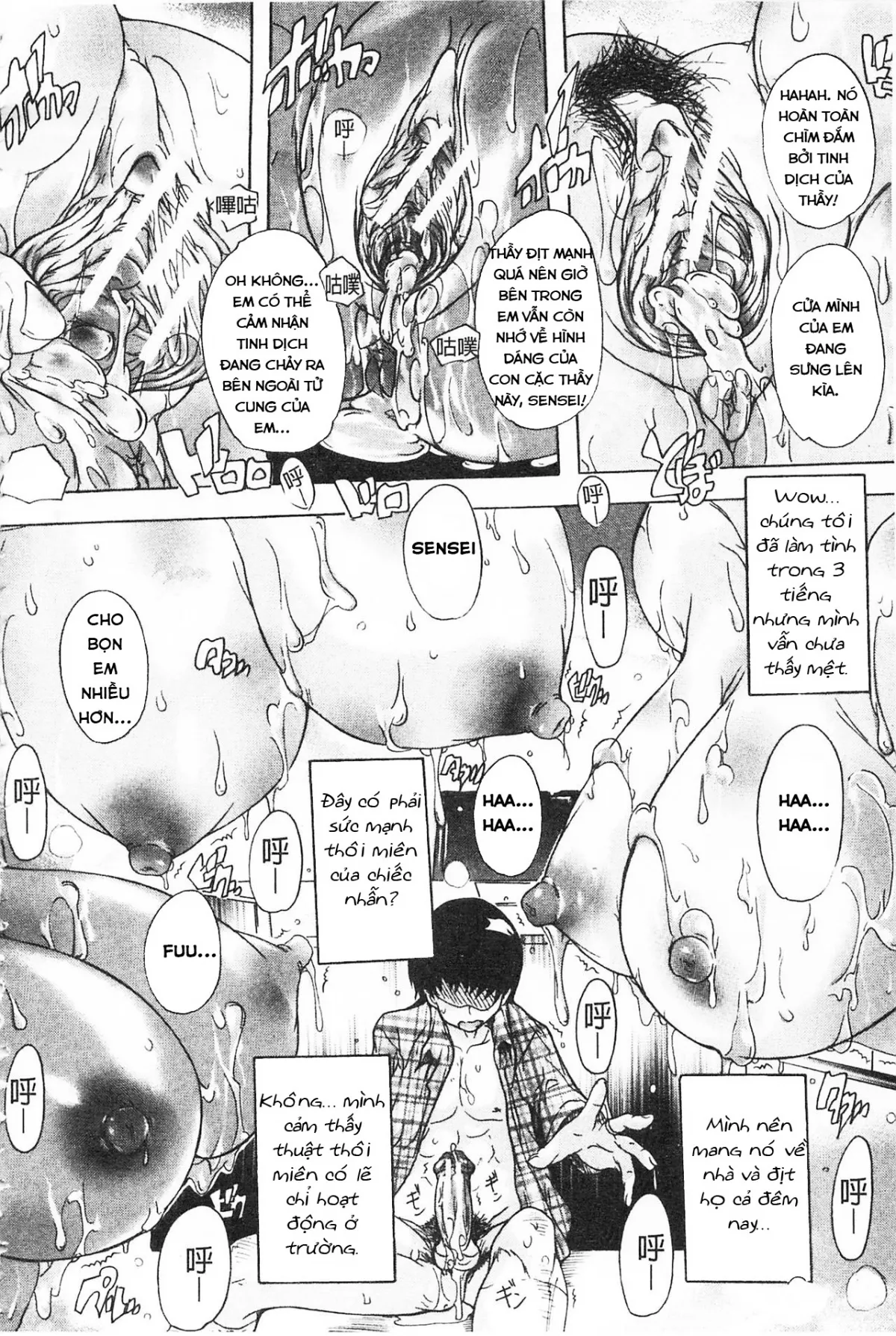 HentaiVN.net - Ảnh 22 - Saimin! Zenra Gakuen [Hypnotism! Nude Girls School] - Chap 1.2