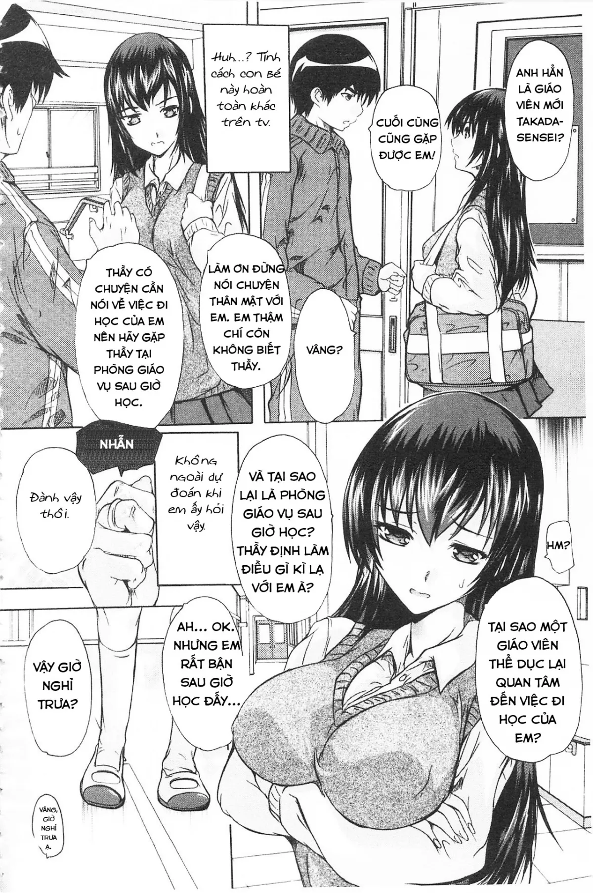 HentaiVN.net - Ảnh 11 - Saimin! Zenra Gakuen [Hypnotism! Nude Girls School] - Chap 2.1