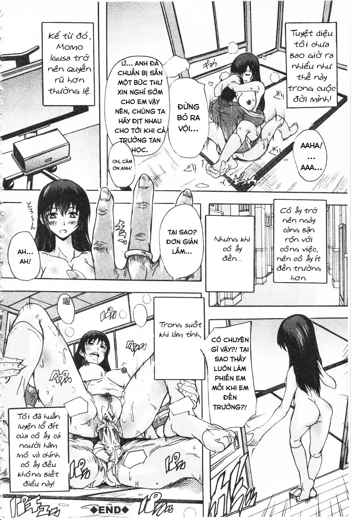 HentaiVN.net - Ảnh 24 - Saimin! Zenra Gakuen [Hypnotism! Nude Girls School] - Chap 2.2