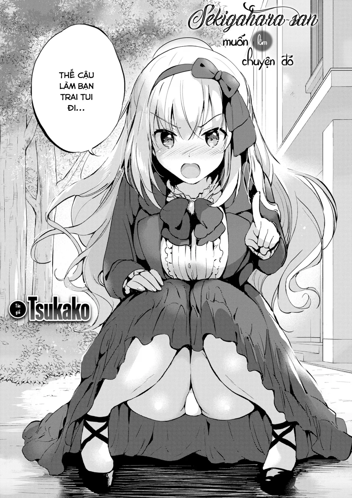 HentaiVN.net - Ảnh 3 - Sekigahara-san có điều muốn được nghe [Sekigahara-san Has Something to Hide ; Sekigahara-san Has Something to Accomplish ; Sekigahara-san Has Something to Culminate; Sekigahara-san Has Something She Wants to Hear] - Chap 2-Sekigahara-san muốn làm chuyện đó