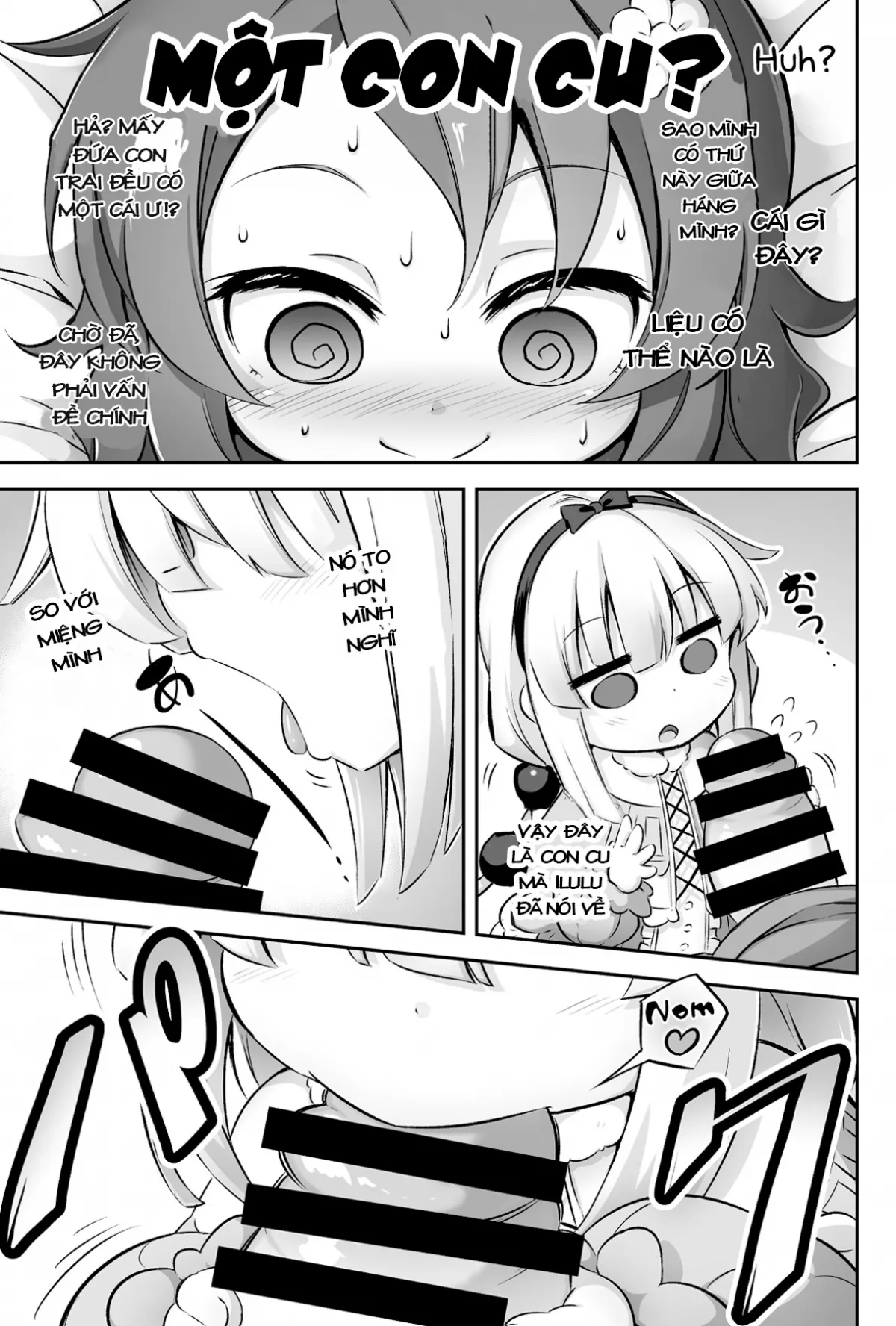 HentaiVN.net - Ảnh 7 - Loli & Futa Vol. 12 (Kobayashi-san-chi no Maid Dragon) - Oneshot