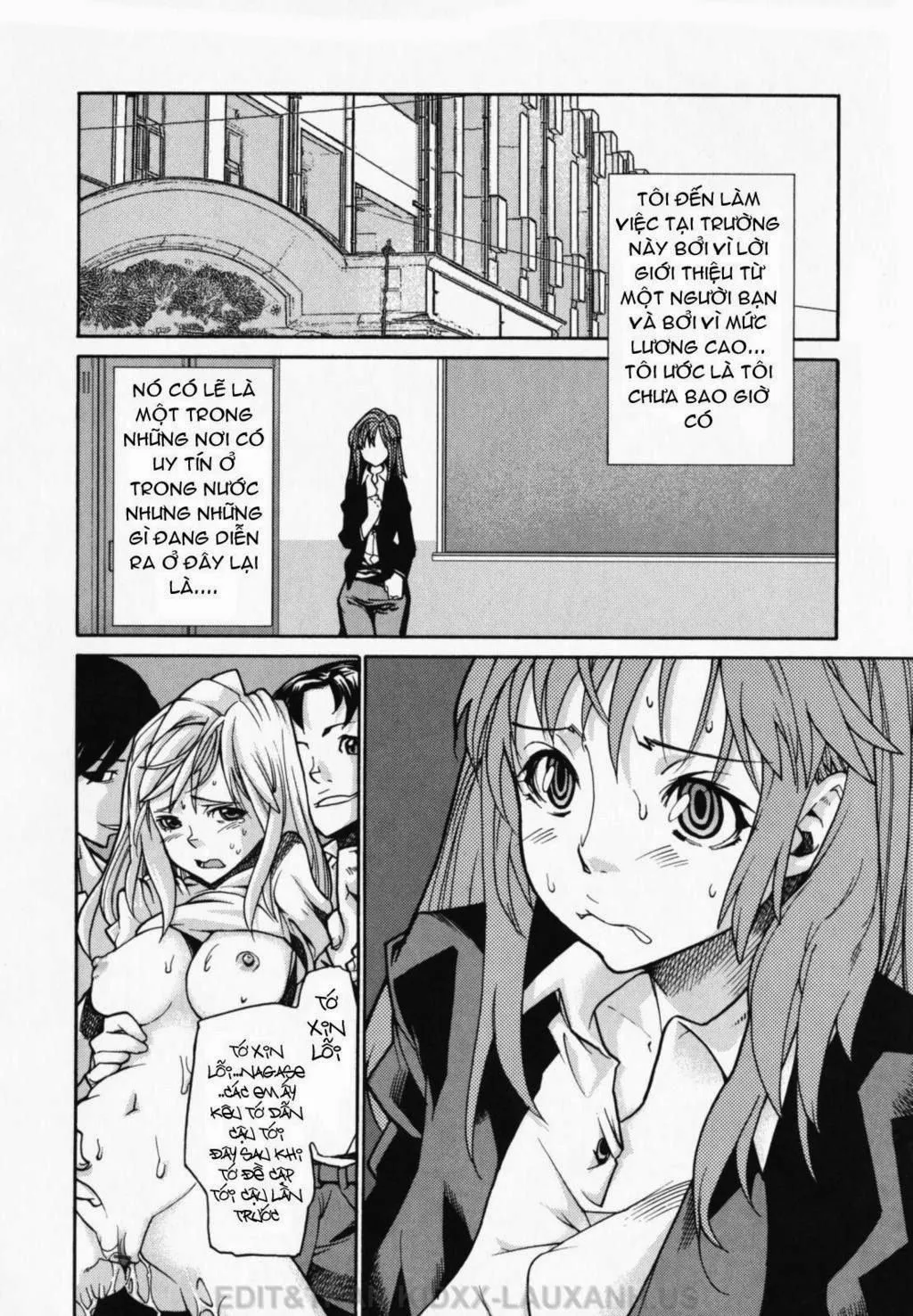HentaiVN.net - Ảnh 11 - In Her Crack - Chap 1
