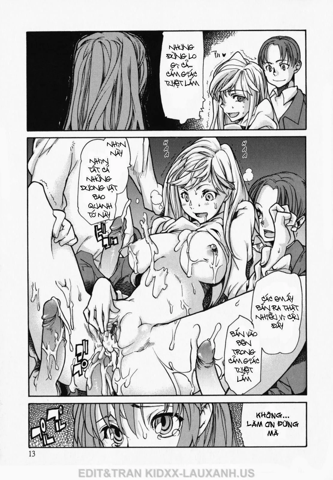 HentaiVN.net - Ảnh 12 - In Her Crack - Chap 1