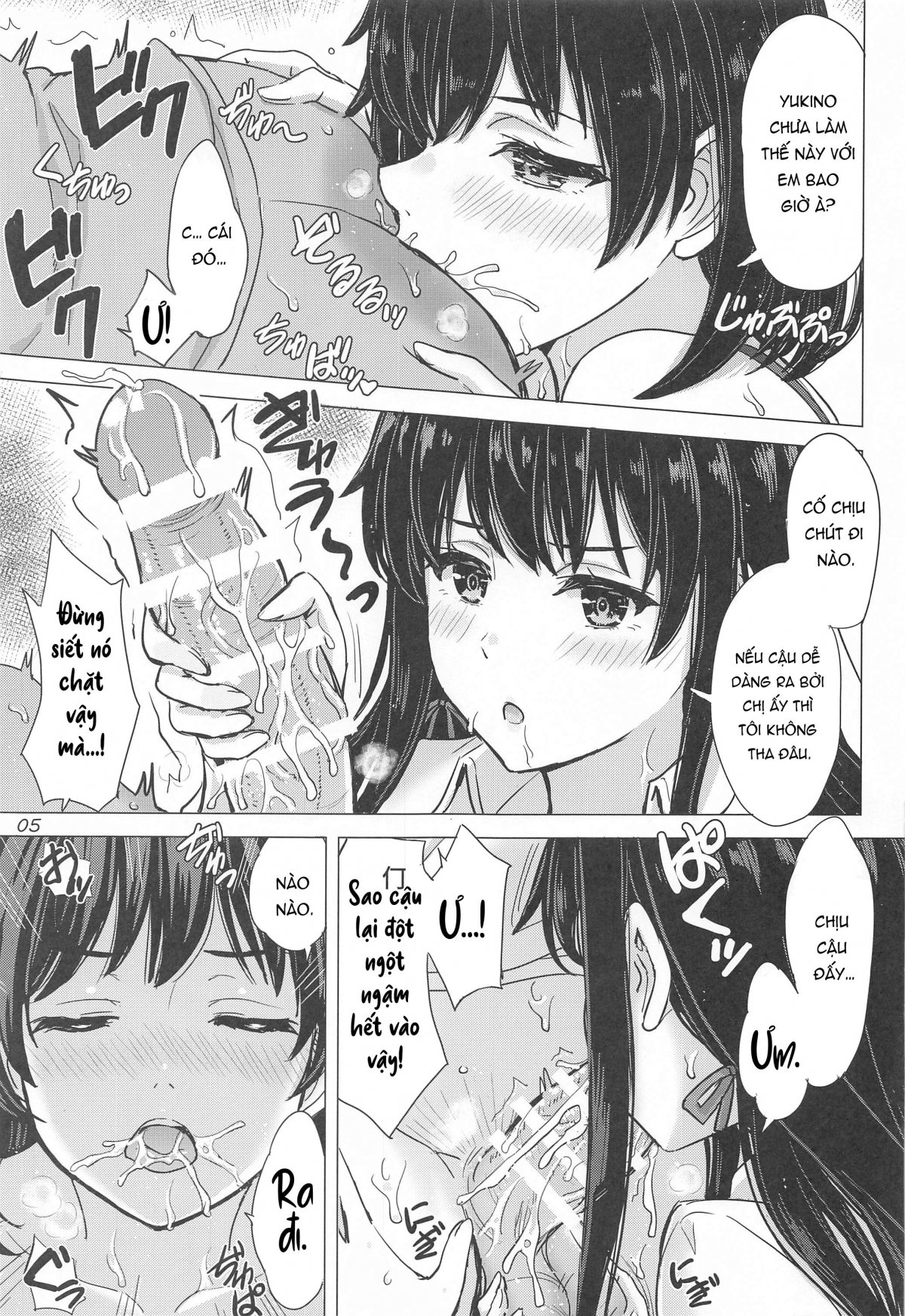 HentaiVN.net - Ảnh 5 - Hai chị em quyến rũ cùng làm tình - Oneshot