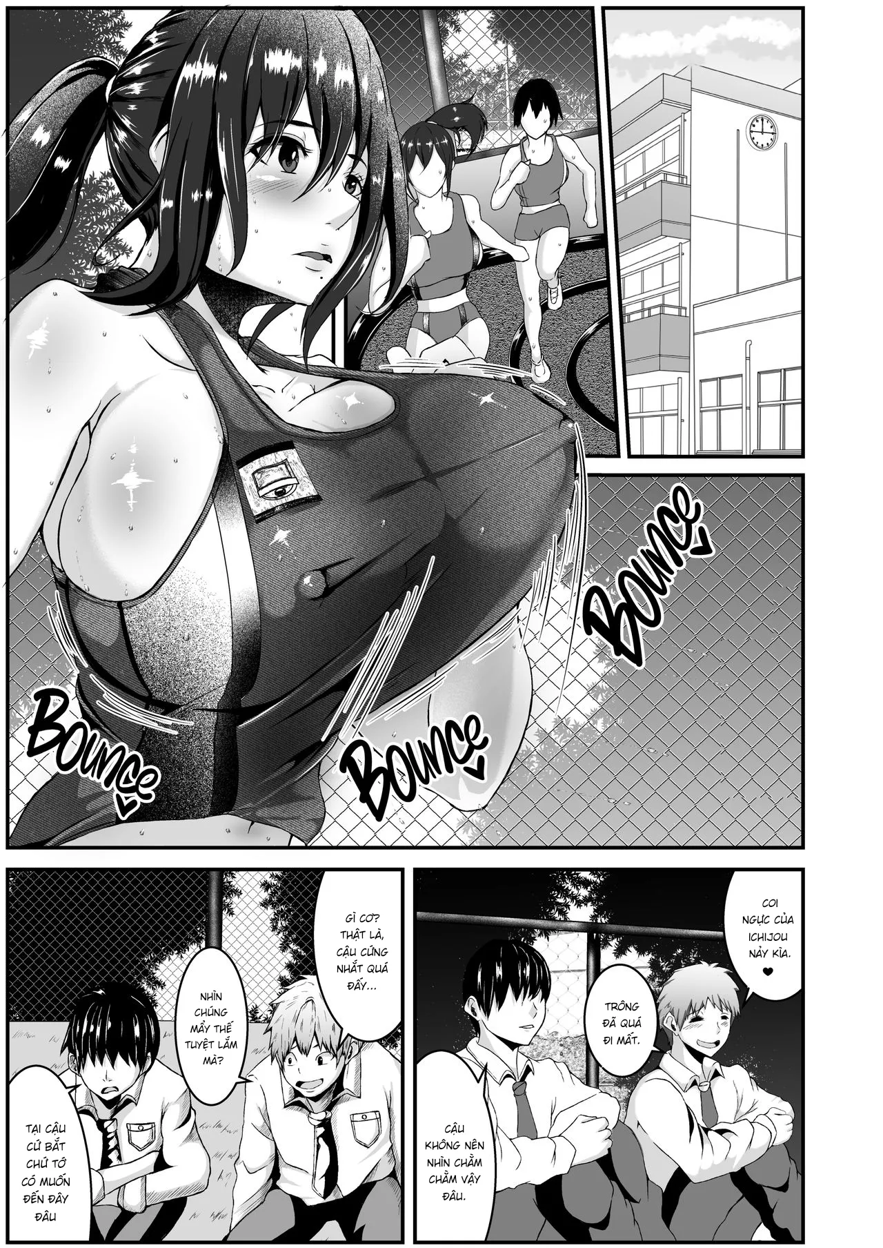 HentaiVN.net - Ảnh 4 - Thịt hai bà senpai ở câu lạc bộ điền kinh [Rikujoubu no Eroi Senpai] - Oneshot