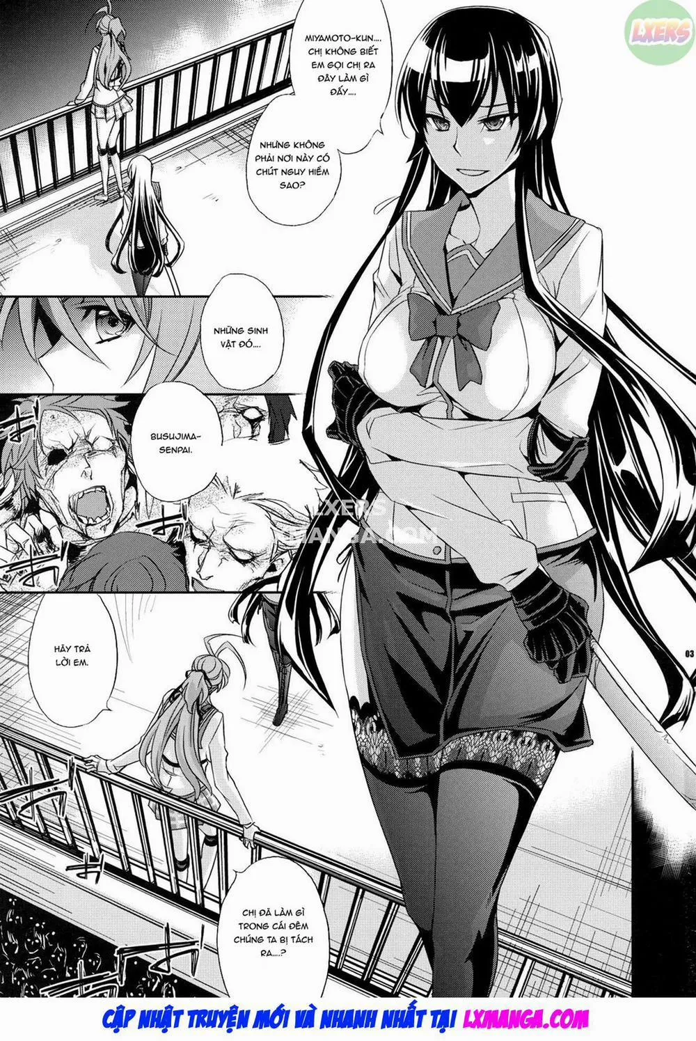 HentaiVN.net - Ảnh 3 - Rape Of The Dead (Highschool Of The Dead) - Oneshot