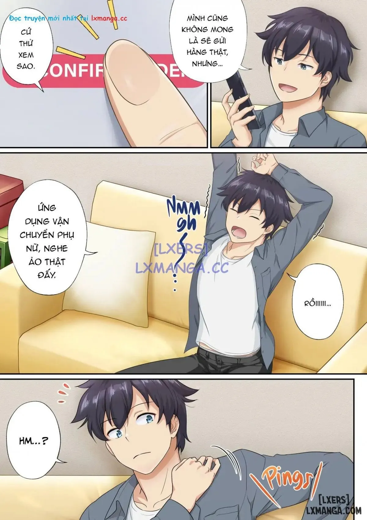 HentaiVN.net - Ảnh 10 - Woman Eats - Chap 1 -Hottie Delivery Service-