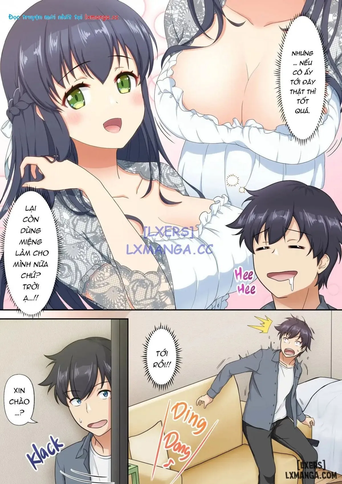 HentaiVN.net - Ảnh 12 - Woman Eats - Chap 1 -Hottie Delivery Service-