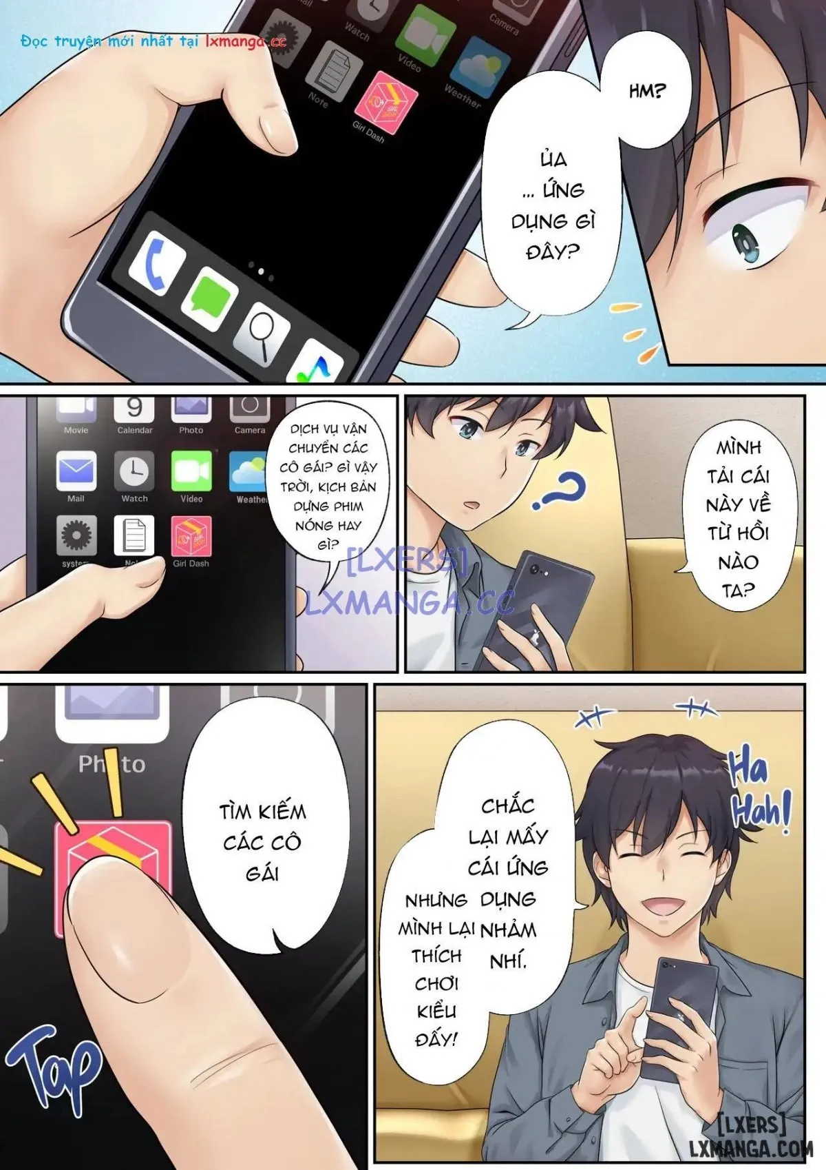 HentaiVN.net - Ảnh 4 - Woman Eats - Chap 1 -Hottie Delivery Service-