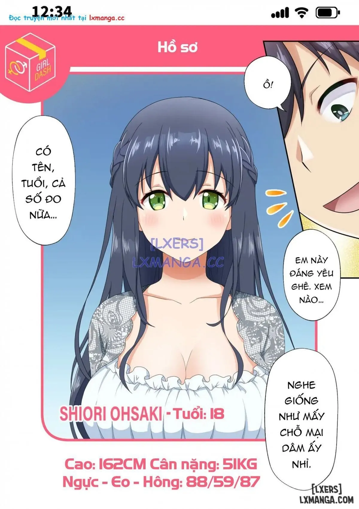 HentaiVN.net - Ảnh 6 - Woman Eats - Chap 1 -Hottie Delivery Service-