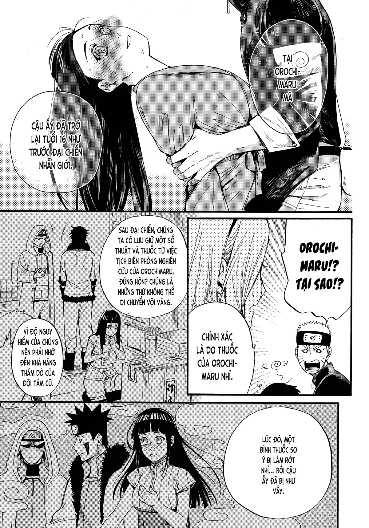 HentaiVN.net - Ảnh 7 - Vợ tôi 16 tuổi (NARUTO) [Yome ga ￮￮ ni Narimashite (Naruto); 嫁が○○(じゅうろくさい)になりまして (NARUTO -ナルト-)] - Chương 1