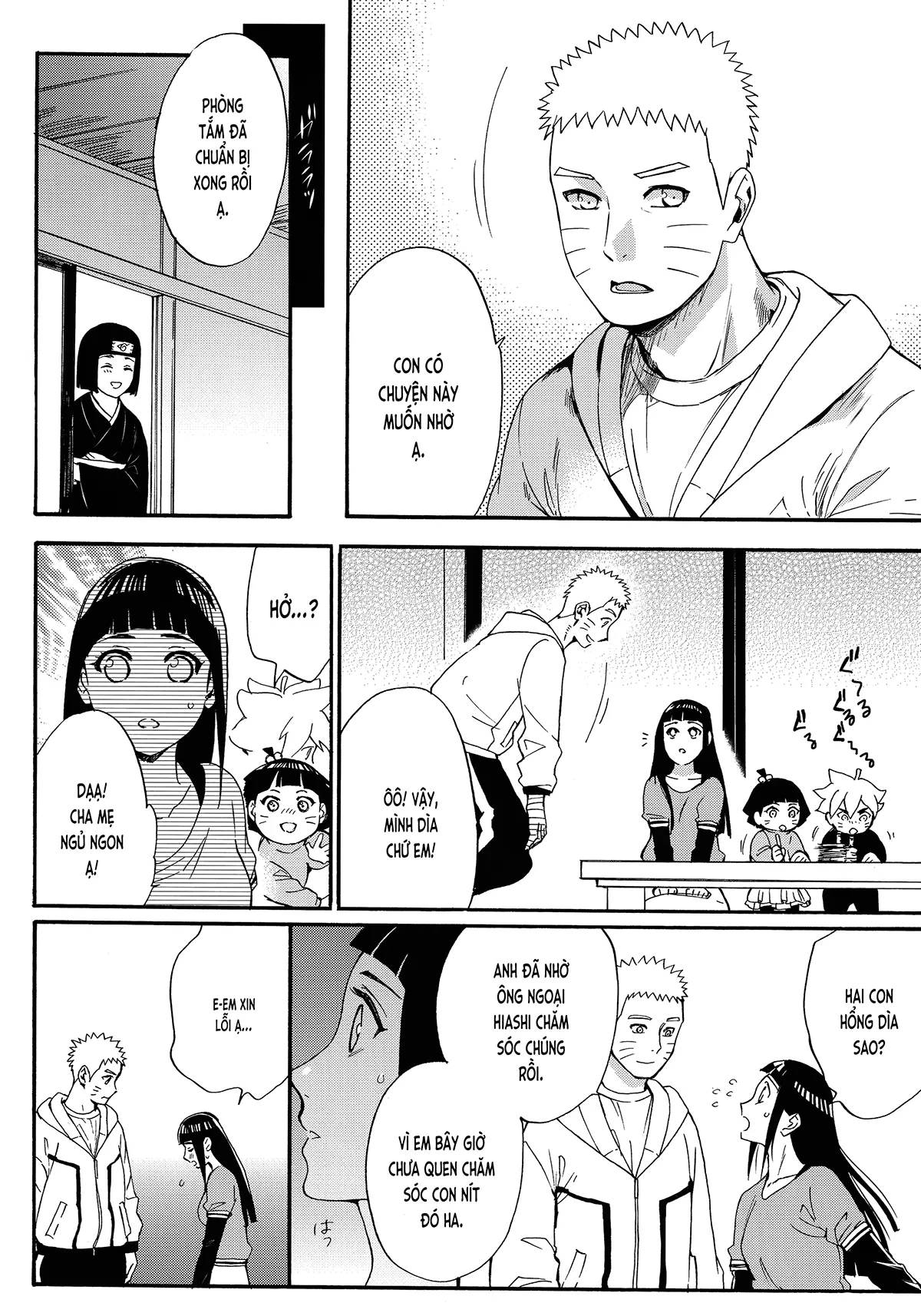 HentaiVN.net - Ảnh 4 - Vợ tôi 16 tuổi (NARUTO) [Yome ga ￮￮ ni Narimashite (Naruto); 嫁が○○(じゅうろくさい)になりまして (NARUTO -ナルト-)] - Chương 2