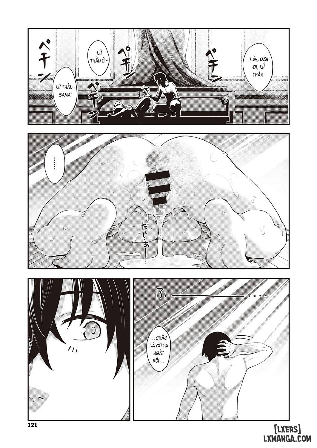 HentaiVN.net - Ảnh 32 - Isekai Kitanode Sukebe Skill de Zenryoku Ouka Siyouto Omou - Chap 1 Bị isekai do quay tay quá độ, tôi tiếp tục được nữ thần dị giới ban phước cho thằng em rồi... chịch luôn bả.