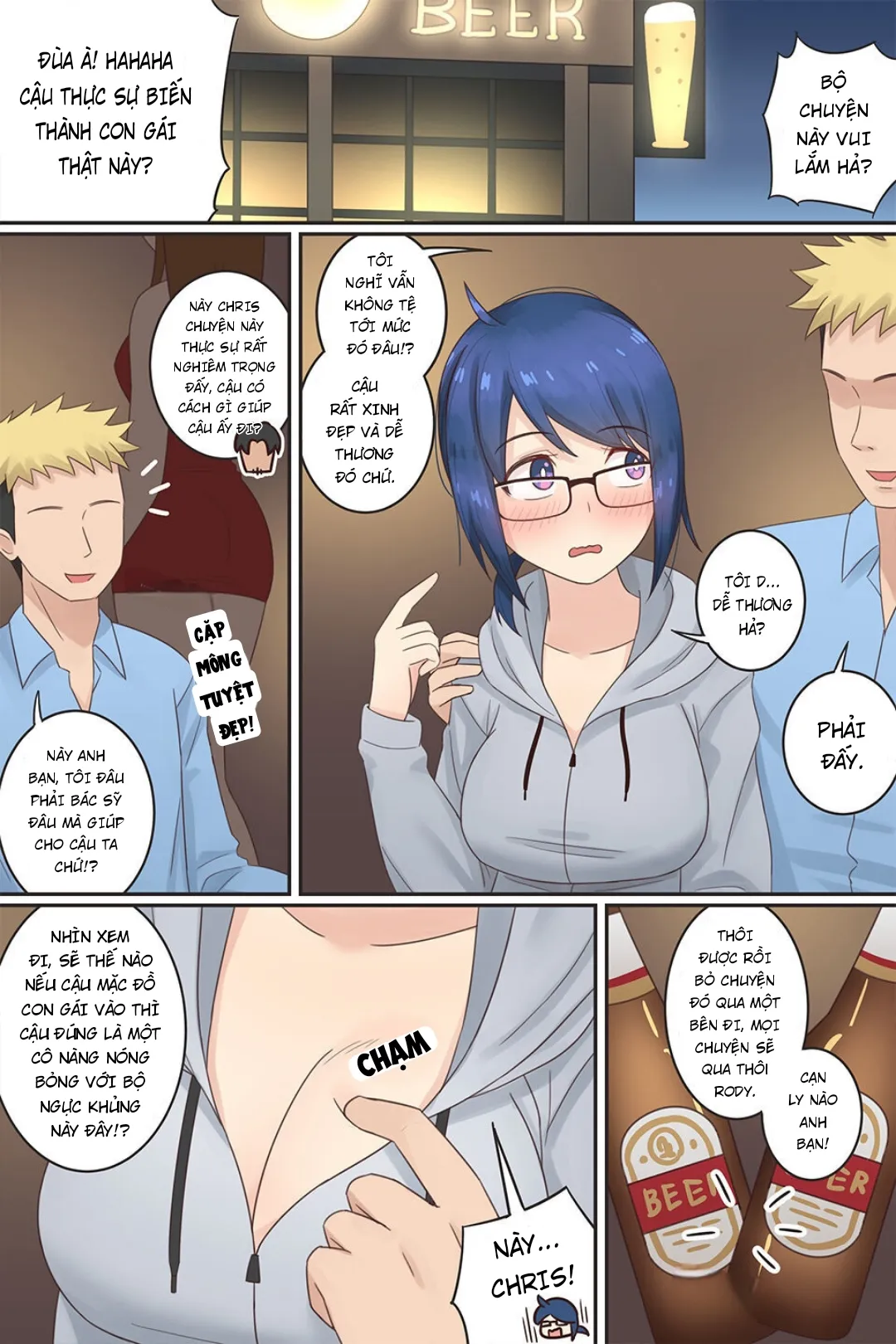 HentaiVN.net - Ảnh 4 - RuDy và những người bạn trai của cô ấy! Chap 3 [Rudy and Her Boys Remake Ch.3] - Chap 1