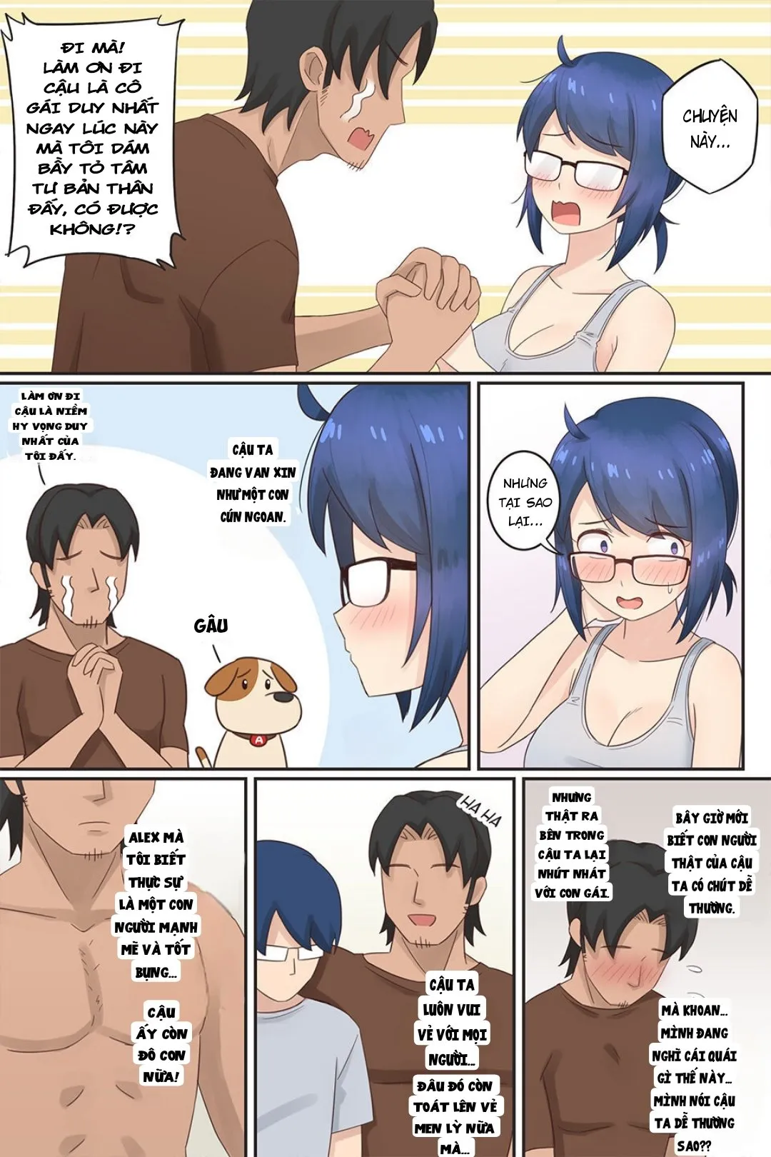 HentaiVN.net - Ảnh 4 - RuDy và những người bạn trai của cô ấy! Chap 3 [Rudy and Her Boys Remake Ch.3] - Chap 2