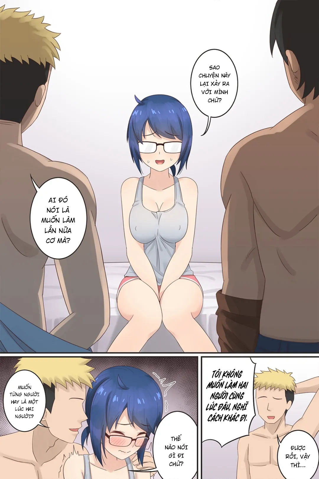 HentaiVN.net - Ảnh 5 - RuDy và những người bạn trai của cô ấy! Chap 3 [Rudy and Her Boys Remake Ch.3] - Chap 3 - END