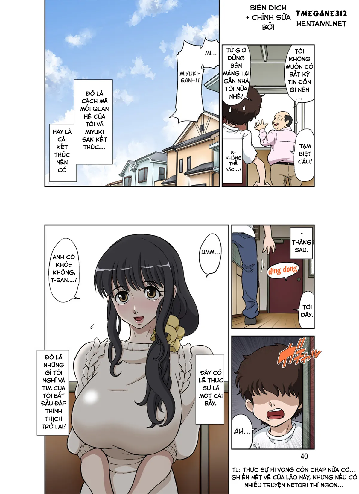 HentaiVN.net - Ảnh 41 - Cô Vợ Trẻ Dú Bự Có Ông Chồng Bất Lực Và Cậu Trai May Mắn! [Hitozuma Miyuki-san ni Otto Kounin de Mainichi Tanetsuke Sex] - Phiên bản da không bị rám nắng - (fix 20.5.2021)