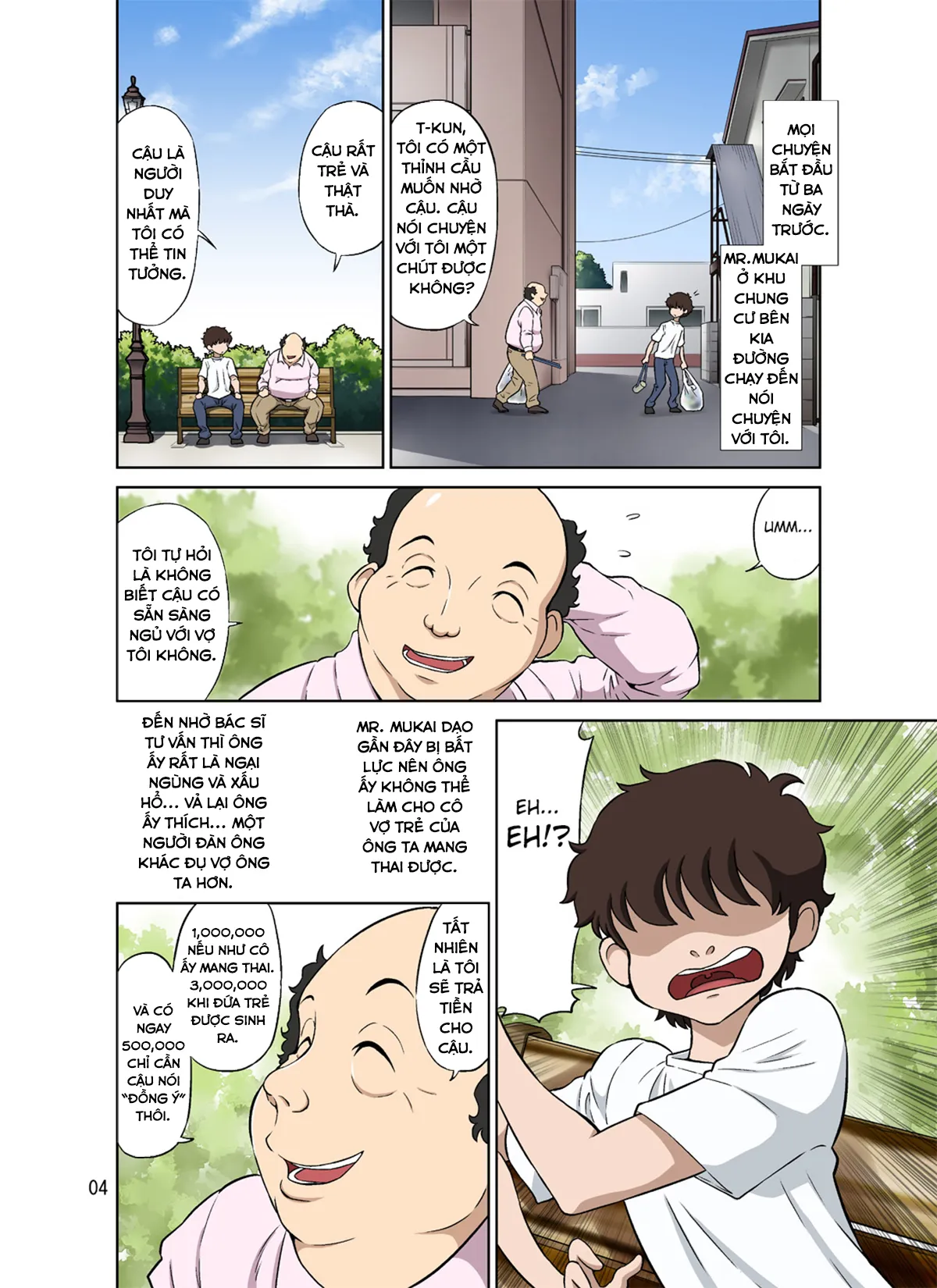 HentaiVN.net - Ảnh 5 - Cô Vợ Trẻ Dú Bự Có Ông Chồng Bất Lực Và Cậu Trai May Mắn! [Hitozuma Miyuki-san ni Otto Kounin de Mainichi Tanetsuke Sex] - Phiên bản da không bị rám nắng - (fix 20.5.2021)