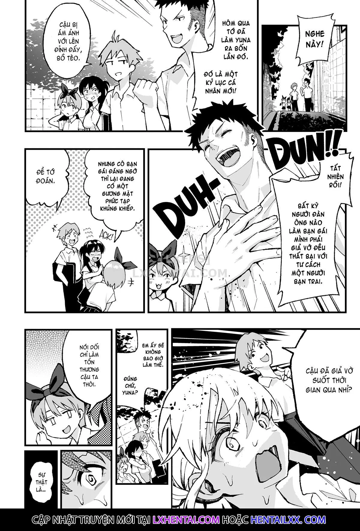 HentaiVN.net - Ảnh 13 - Lover Swap [こいびとスワッピング！] - Oneshot